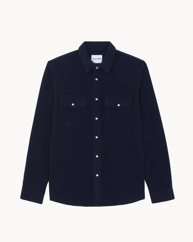 Chemise Timber bleu marine foncé made by Kutjen