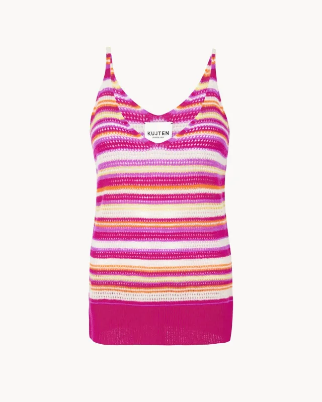 Top Tina violet fluo sold by Kutjen