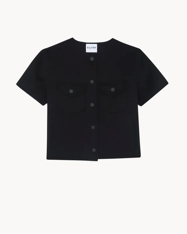 Veste Zafira noir made by Kutjen