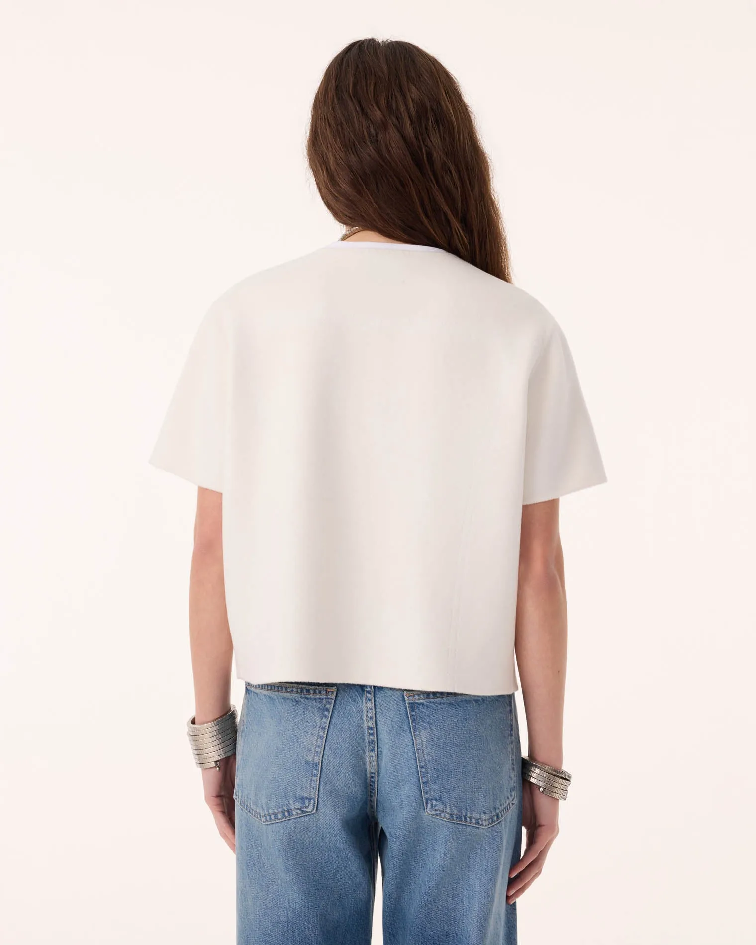 Veste Zafira blanc sold by Kutjen product image thumbnail 3
