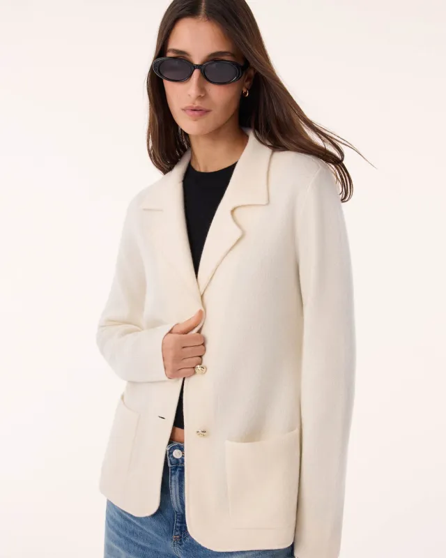 Veste Tamo blanc made by Kutjen