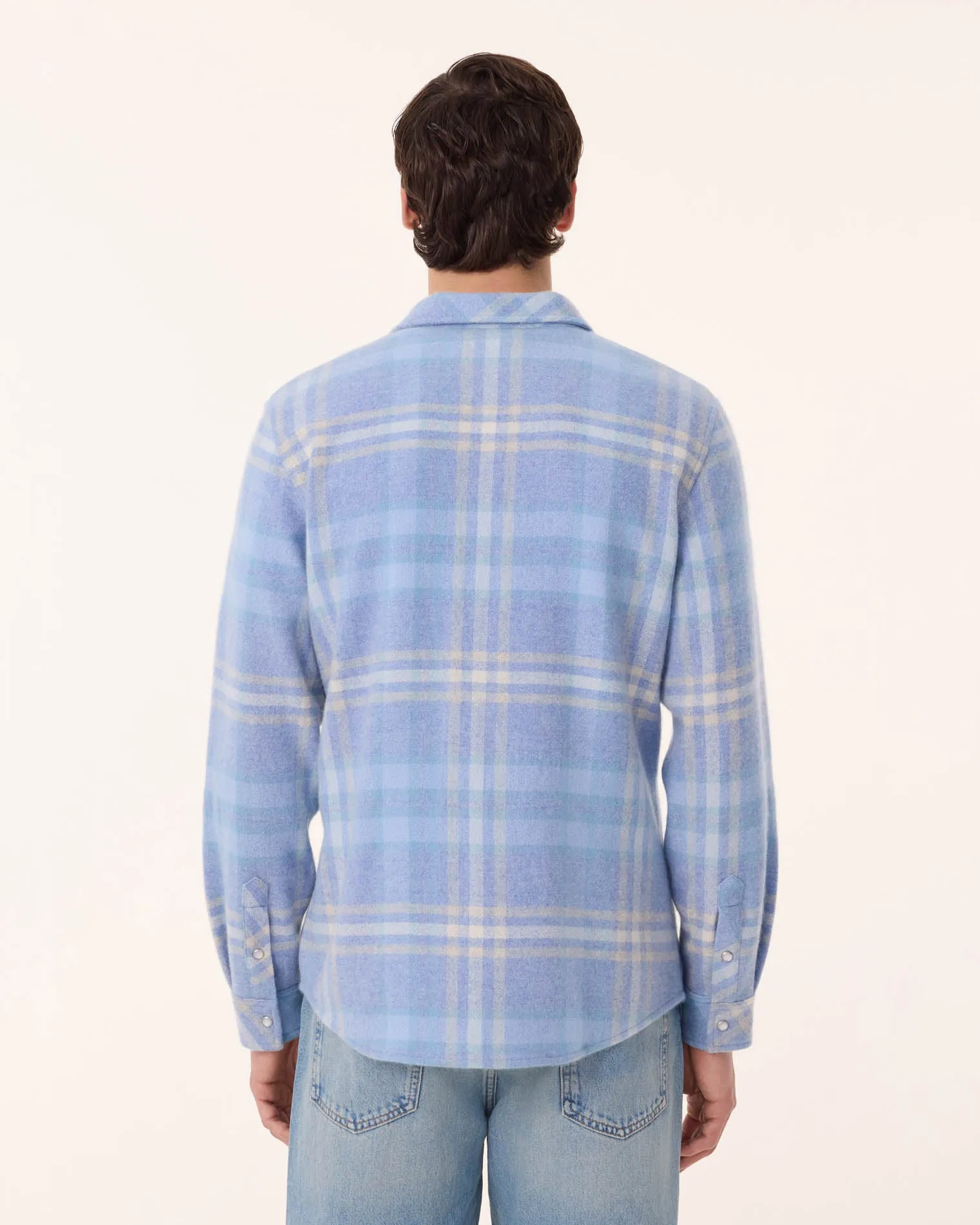 Chemise Timber Square bleu acier sold by Kutjen product image thumbnail 3