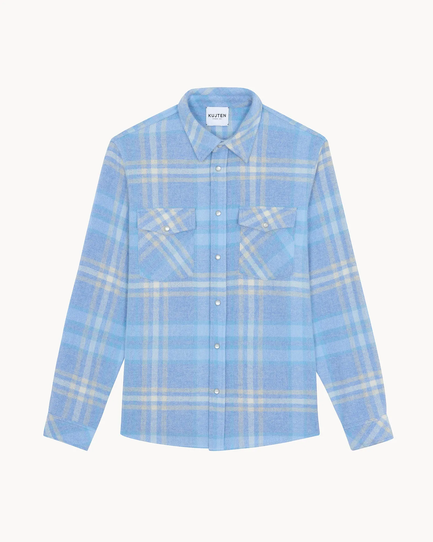 Chemise Timber Square bleu acier sold by Kutjen product image thumbnail 4