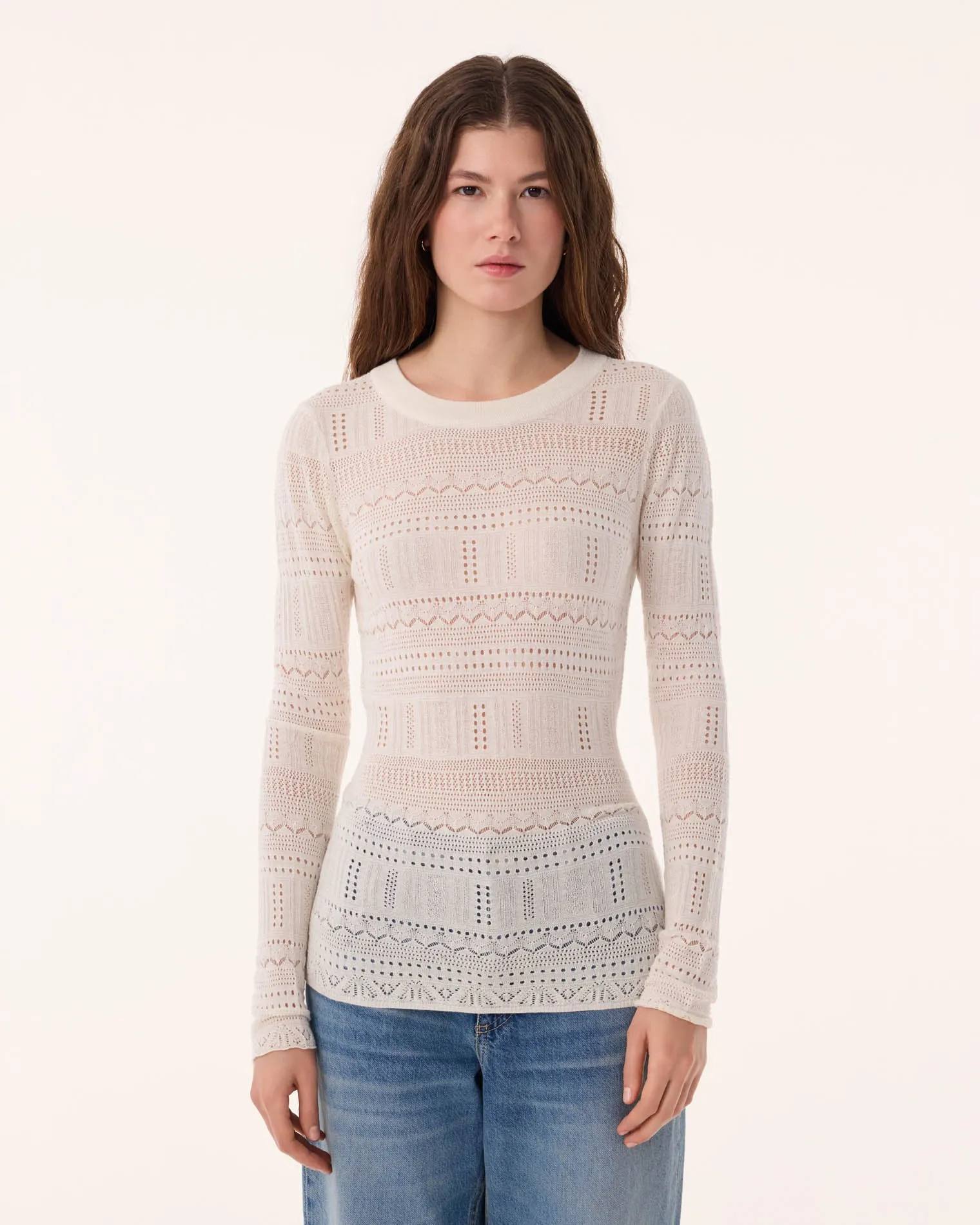 Top Semeti Pointelle blanc sold by Kutjen product image thumbnail 2