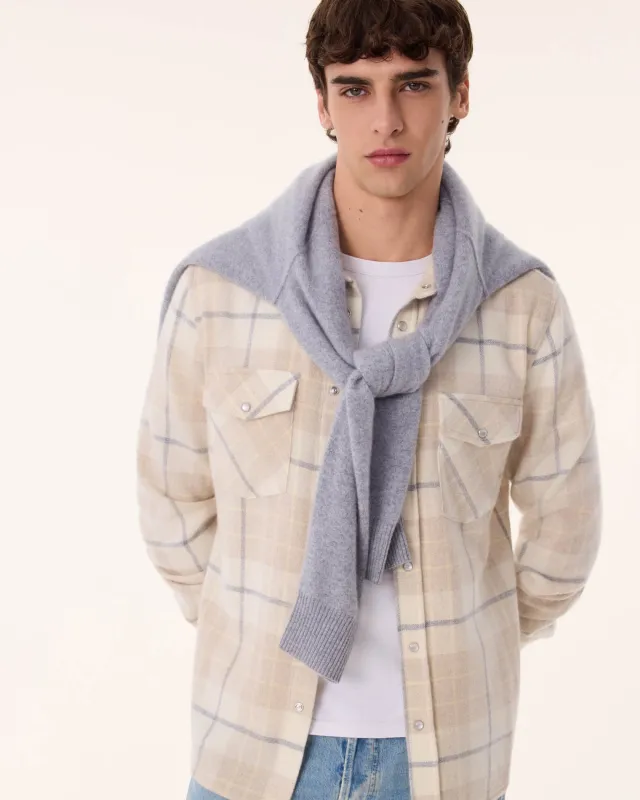Chemise Timber Square blanc made by Kutjen