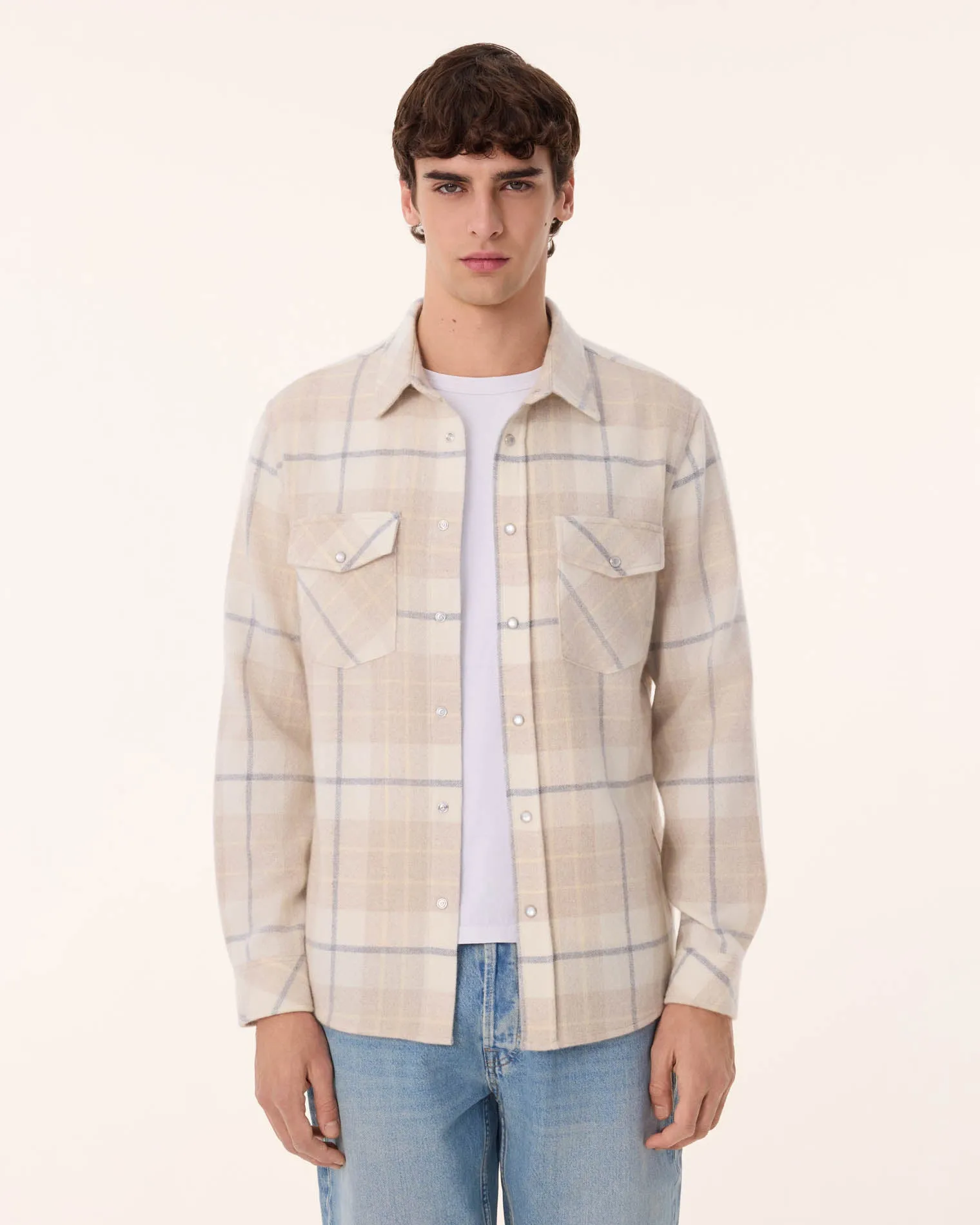 Chemise Timber Square blanc sold by Kutjen product image thumbnail 2