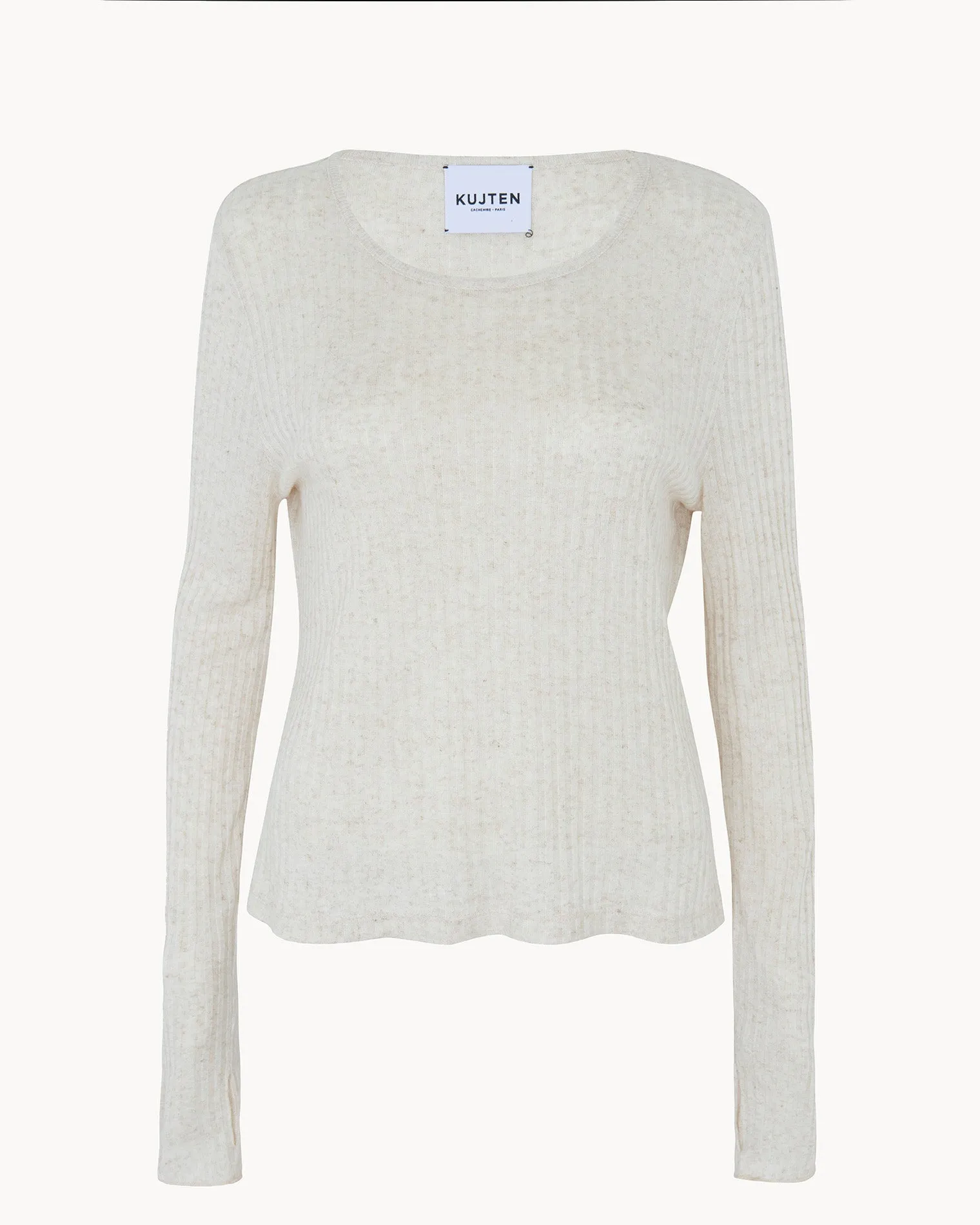 Pull Maori Linvi beige chiné sold by Kutjen product image thumbnail 4