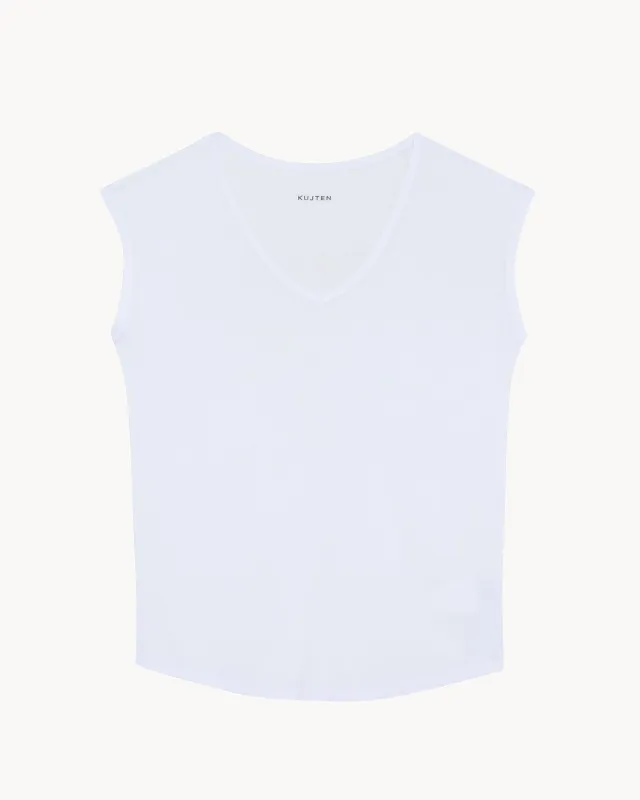 T-Shirt Karol Viws blanc made by Kutjen