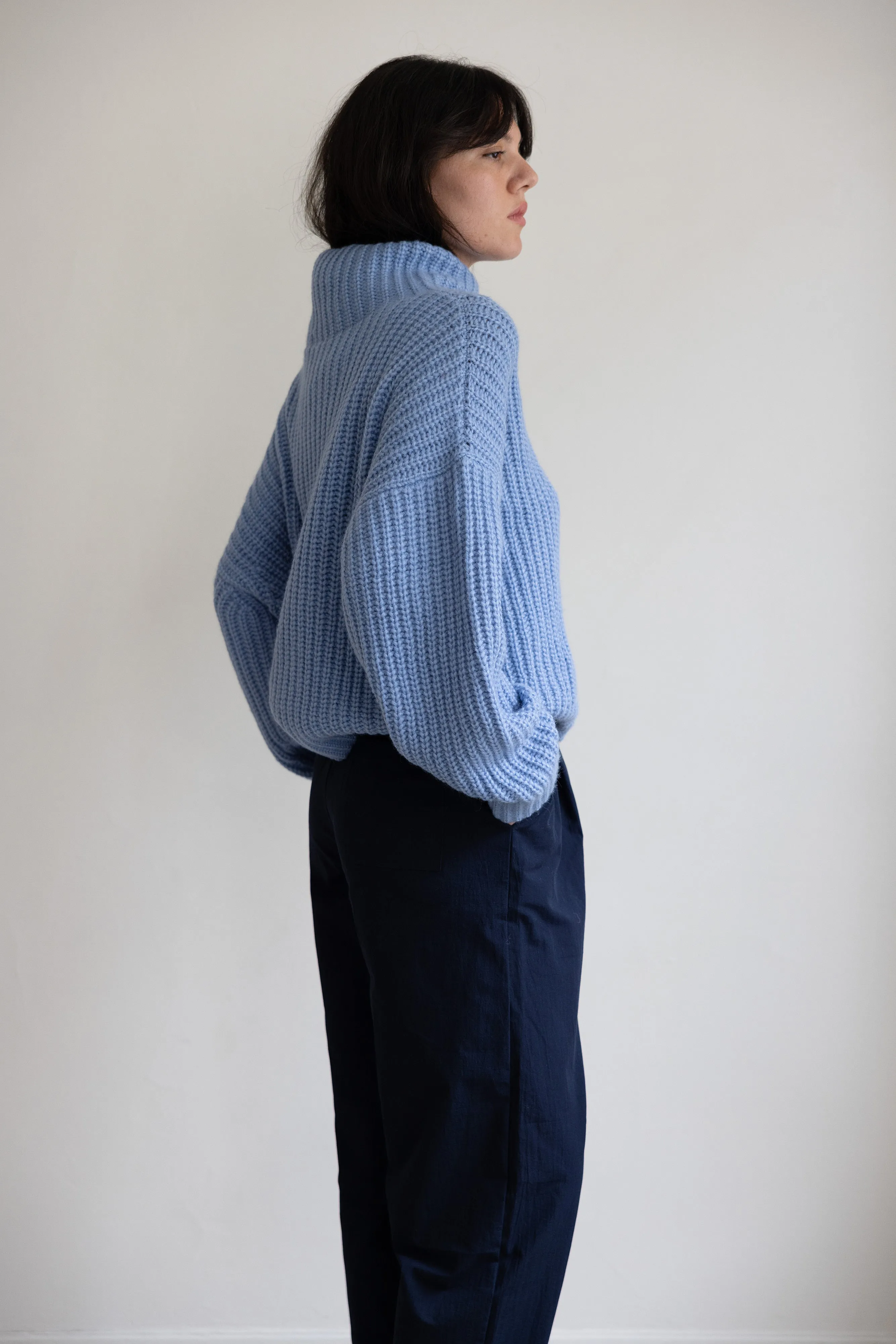 Hals Funnel Neck Sweater sold by Pari Desai