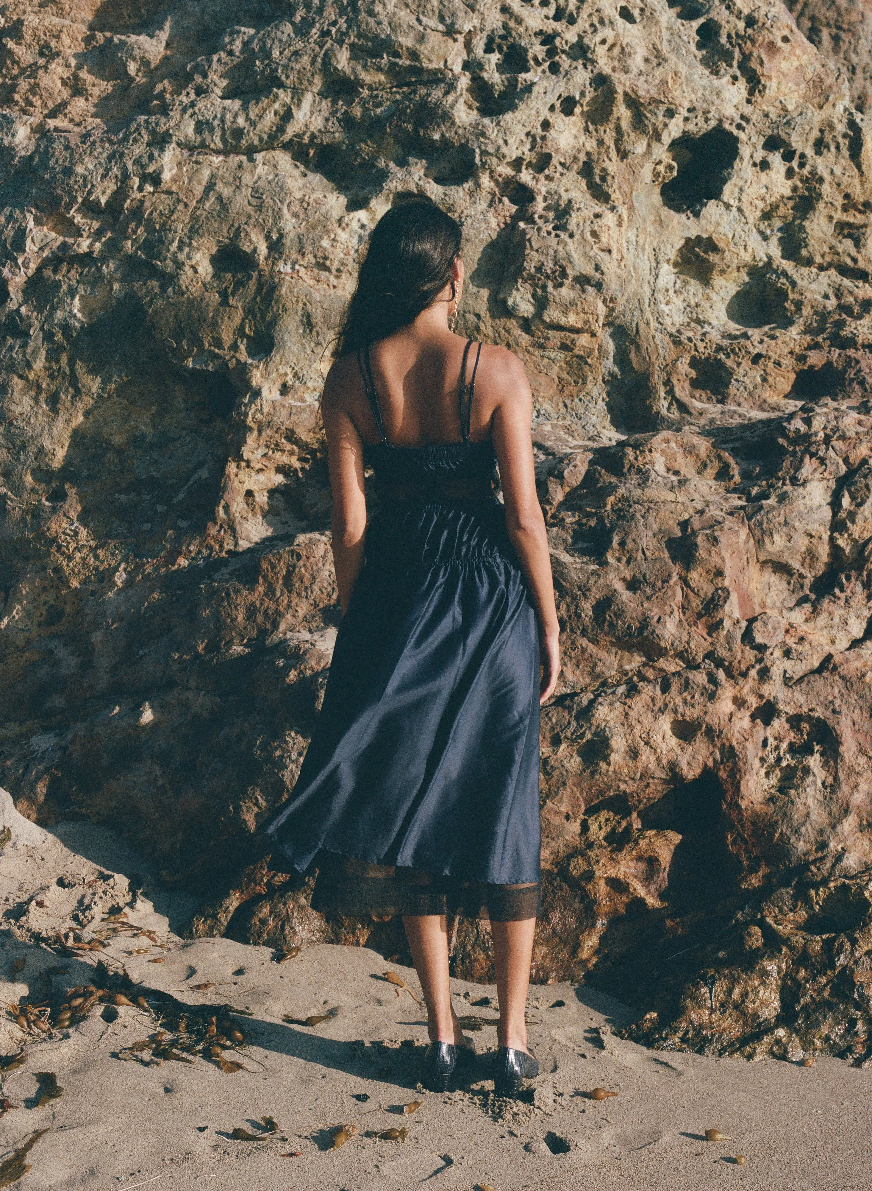 Lusha Skirt Navy sold by Pari Desai product image thumbnail 2