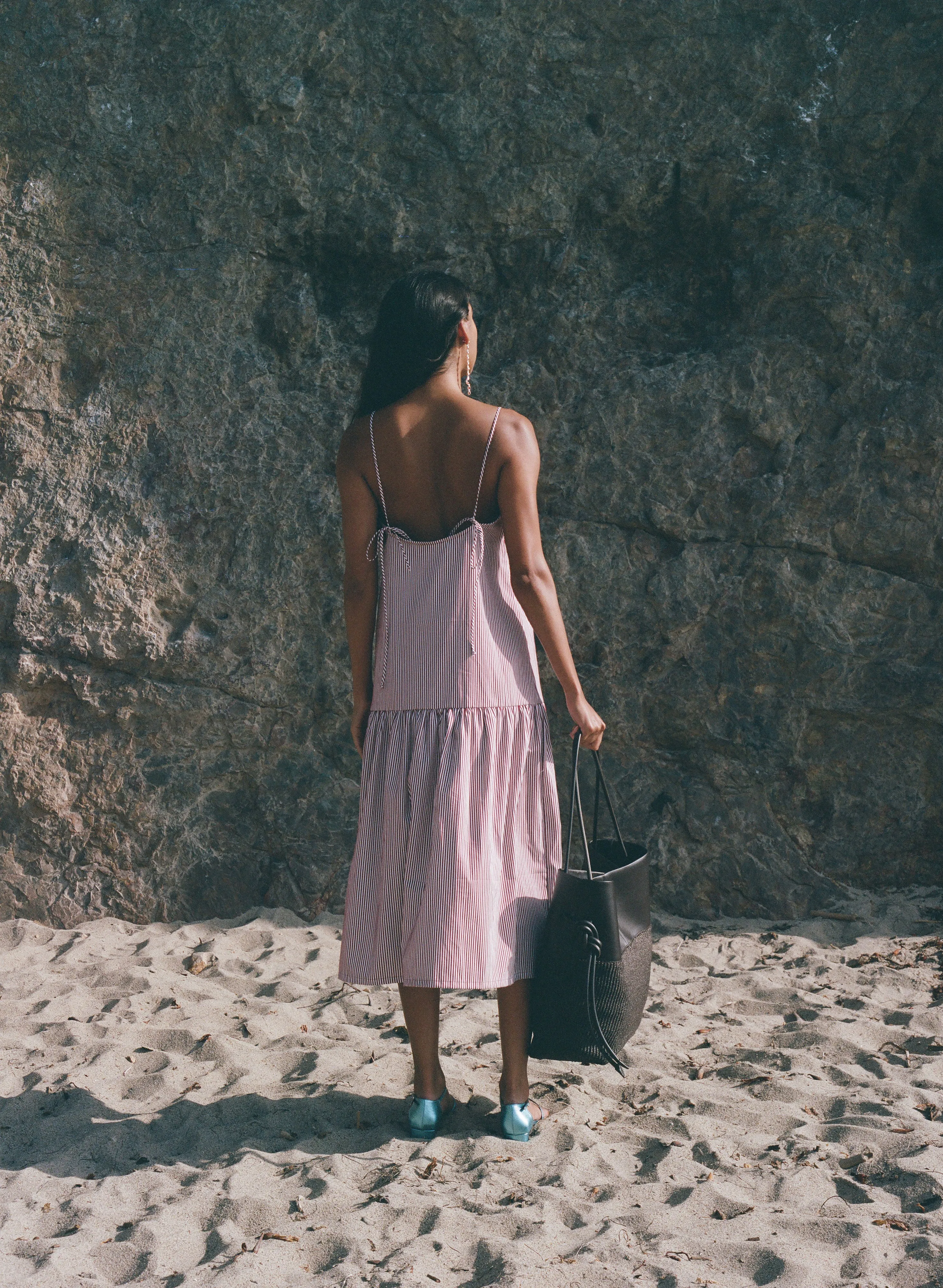 Emman Striped Drop Waist Dress sold by Pari Desai product image thumbnail 2