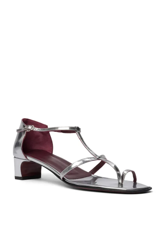 Devi Sandal Silver made by Pari Desai