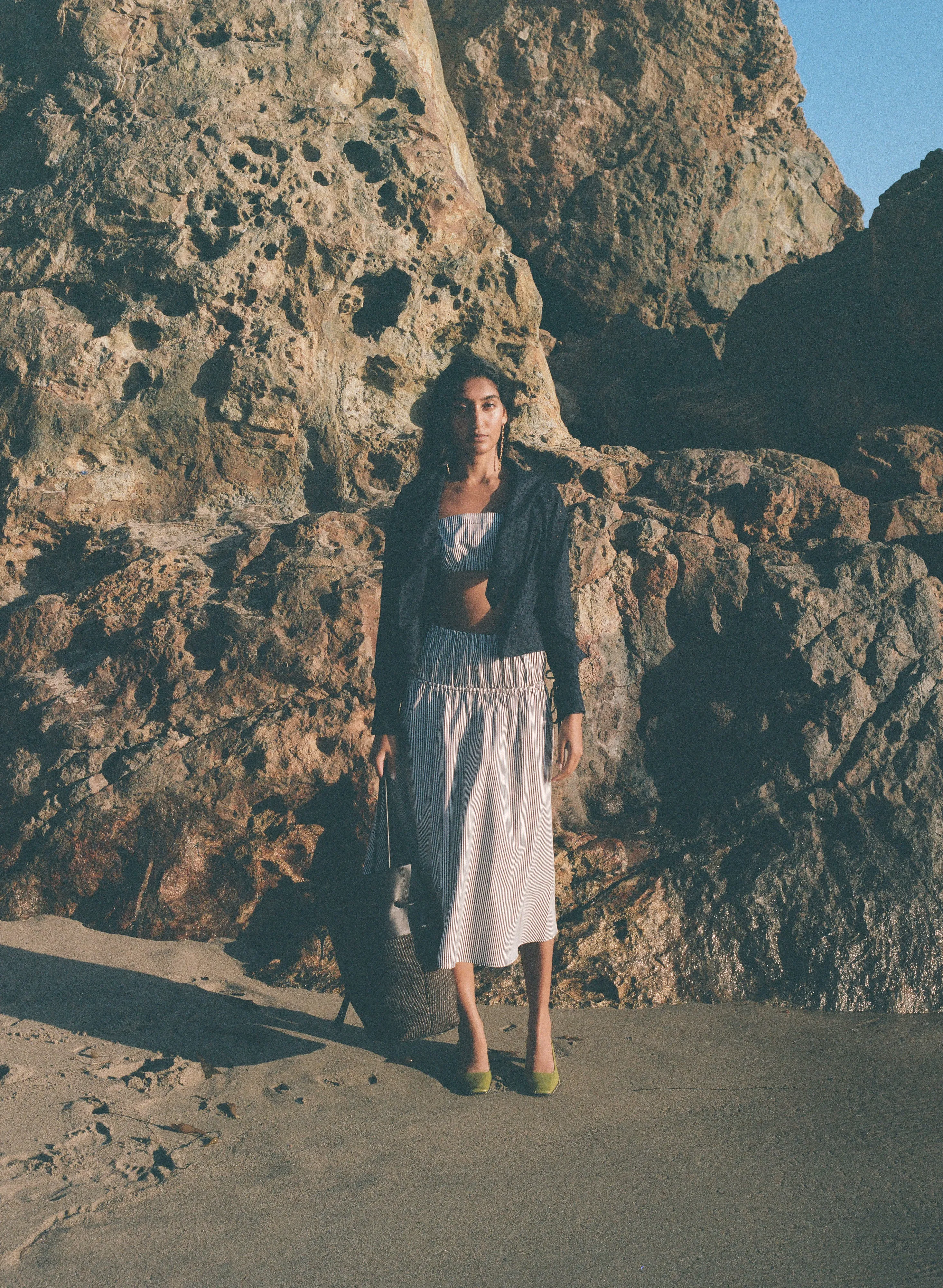 Lusha Striped Skirt sold by Pari Desai product image thumbnail 3