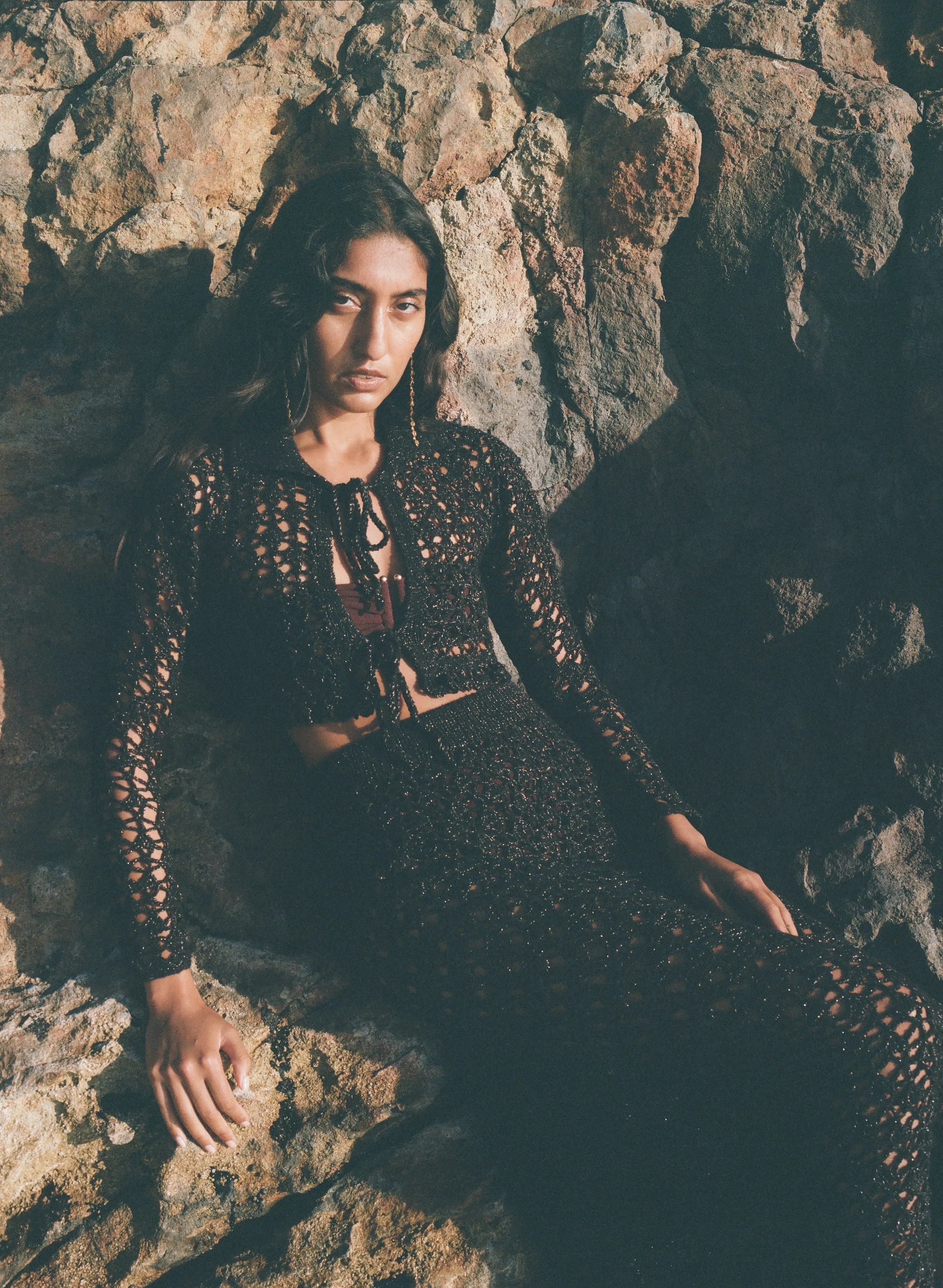 Gia Lace Crochet Cardigan sold by Pari Desai product image thumbnail 2