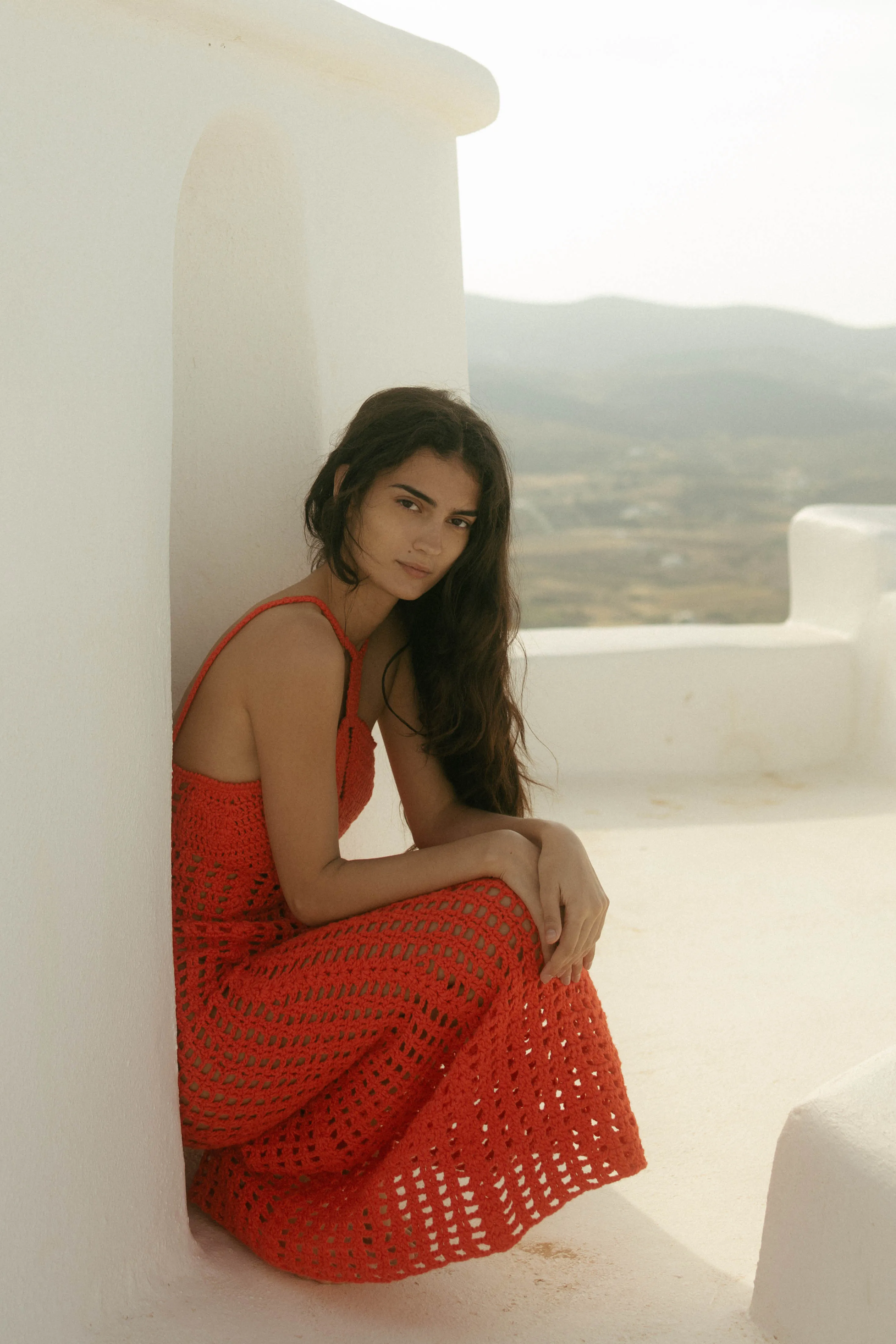 Palmira Dress - Vermilion sold by Pari Desai product image thumbnail 4