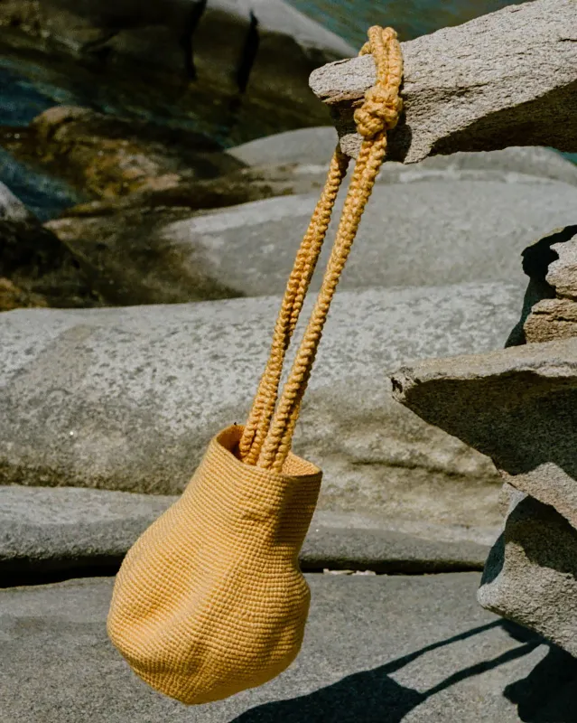 Amphora Bag Butter made by Pari Desai