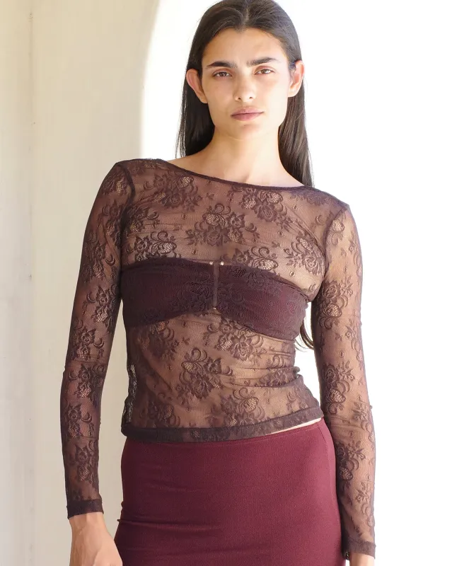 Nera Ballet Back Top made by Pari Desai