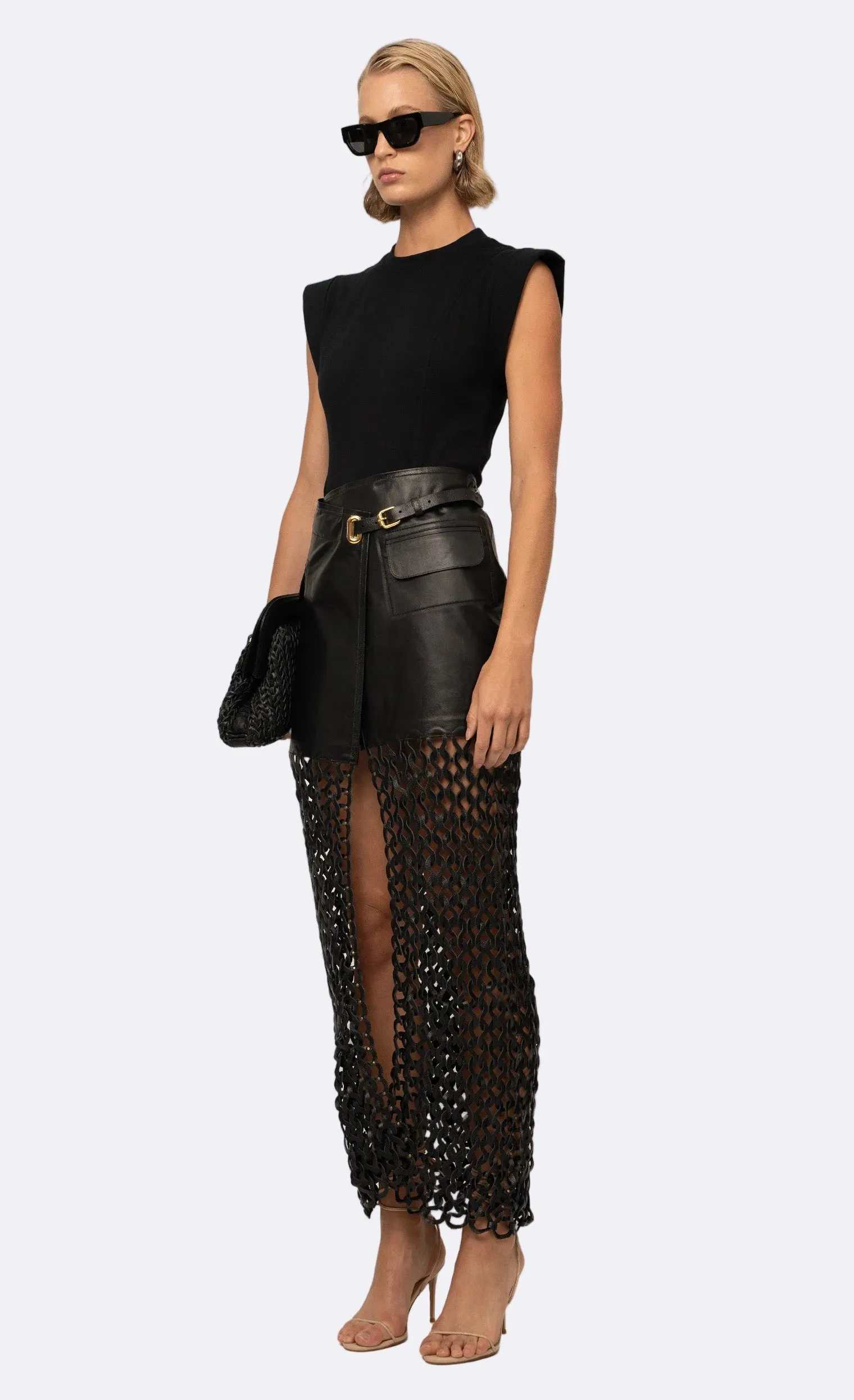 Kallan Skirt - Black sold by Nonchalant Label product image thumbnail 2