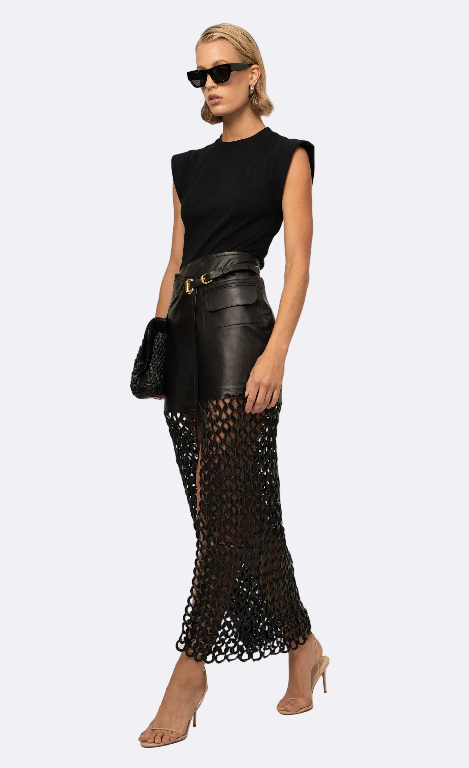 Kallan Skirt - Black sold by Nonchalant Label product image thumbnail 3