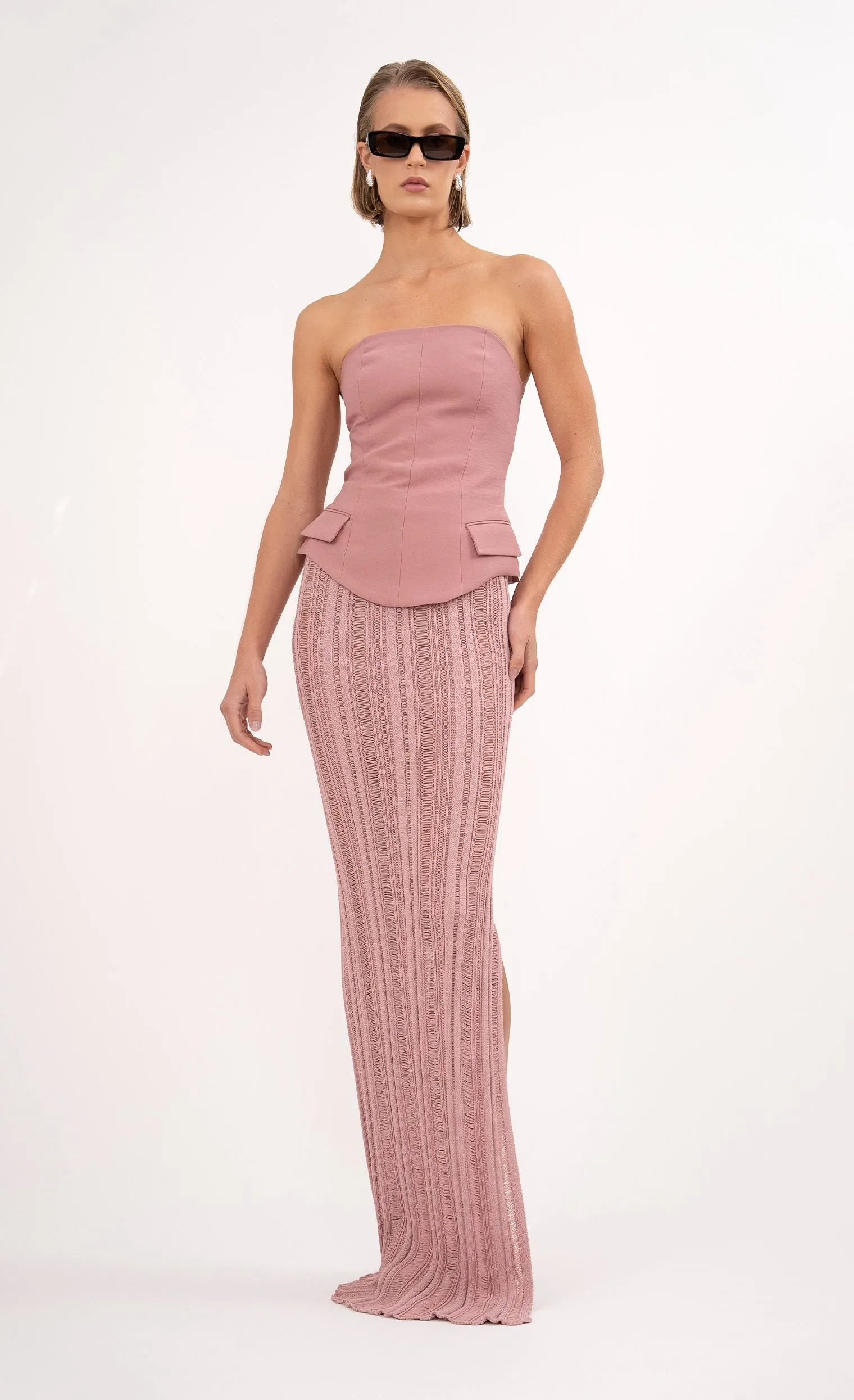 Lilia Skirt - Mauve sold by Nonchalant Label product image thumbnail 2