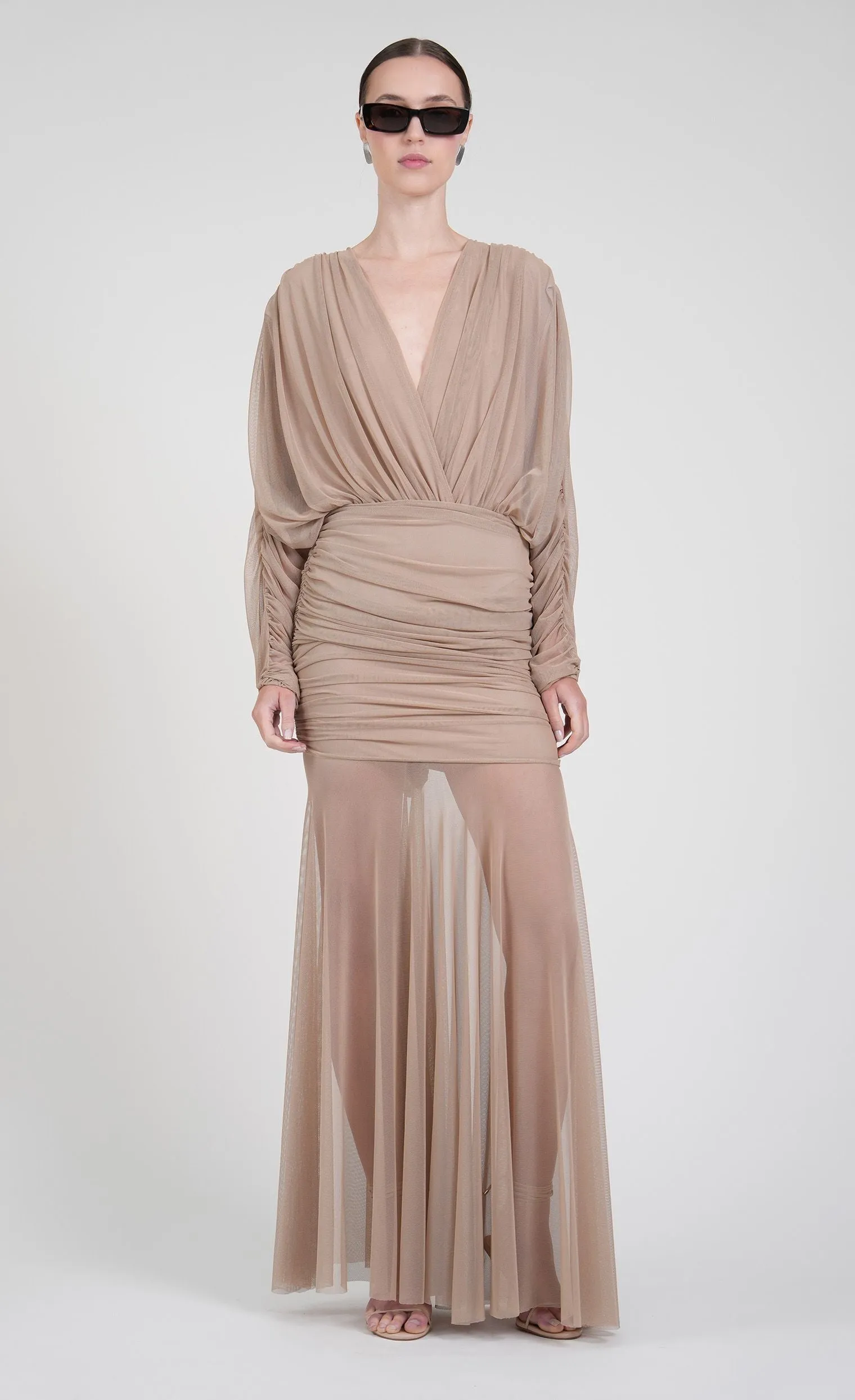 Pia Bodysuit - Taupe sold by Nonchalant Label product image thumbnail 5