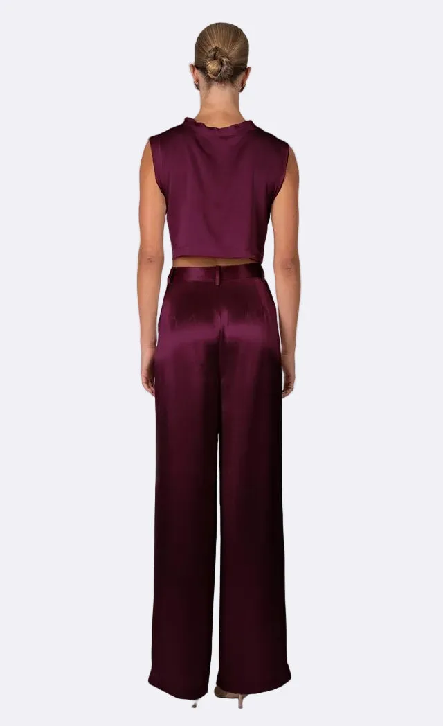 Esme Pant - Plum sold by Nonchalant Label product image thumbnail 3