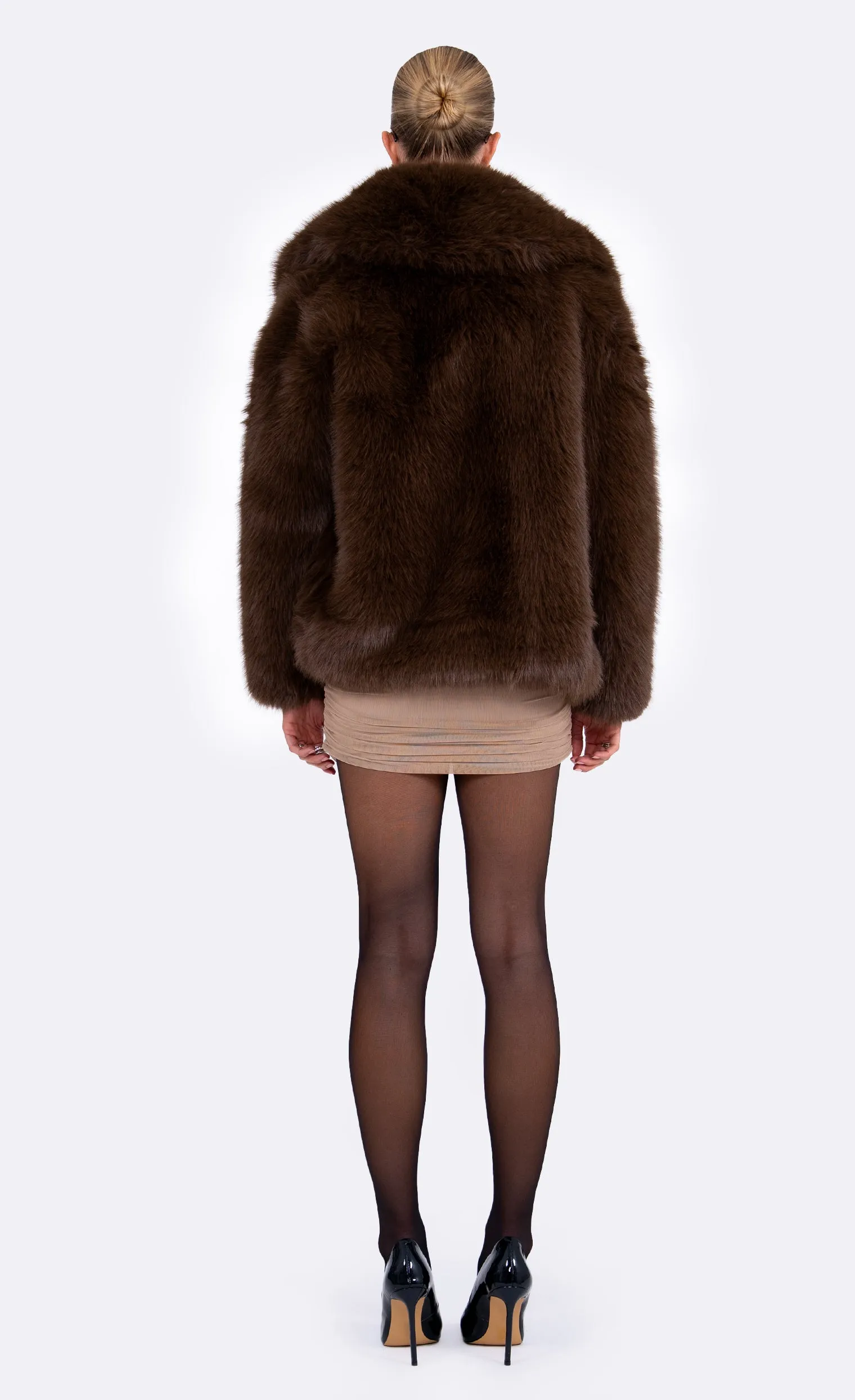 Oslo Faux Fur Jacket sold by Nonchalant Label product image thumbnail 3