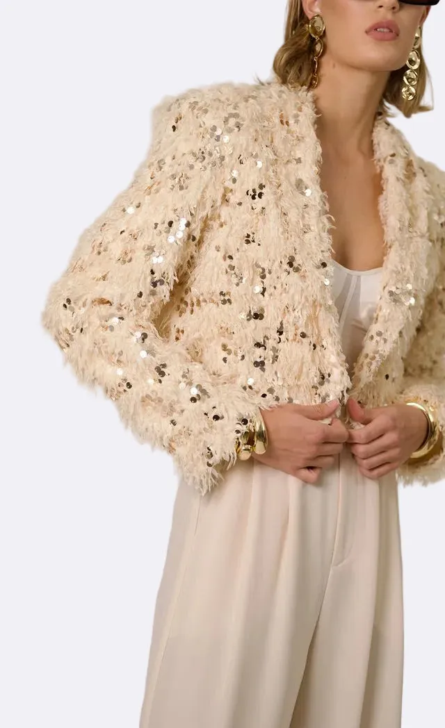 Everly Faux Fur Jacket sold by Nonchalant Label