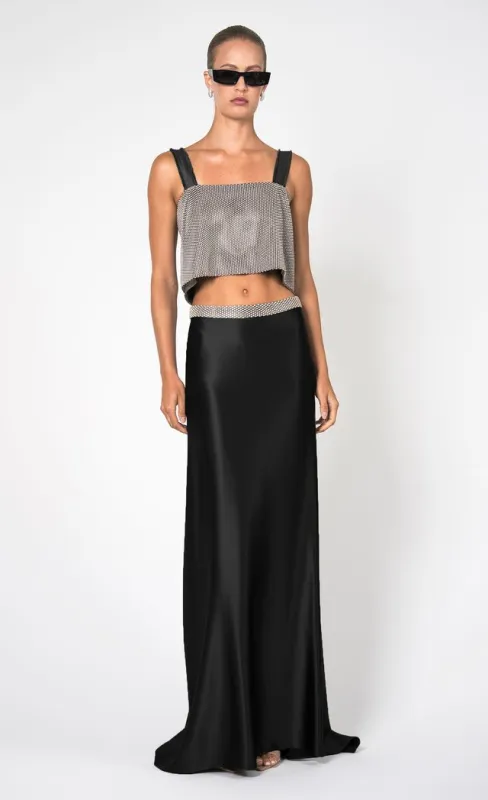 Gemma Maxi Skirt - Black sold by Nonchalant Label