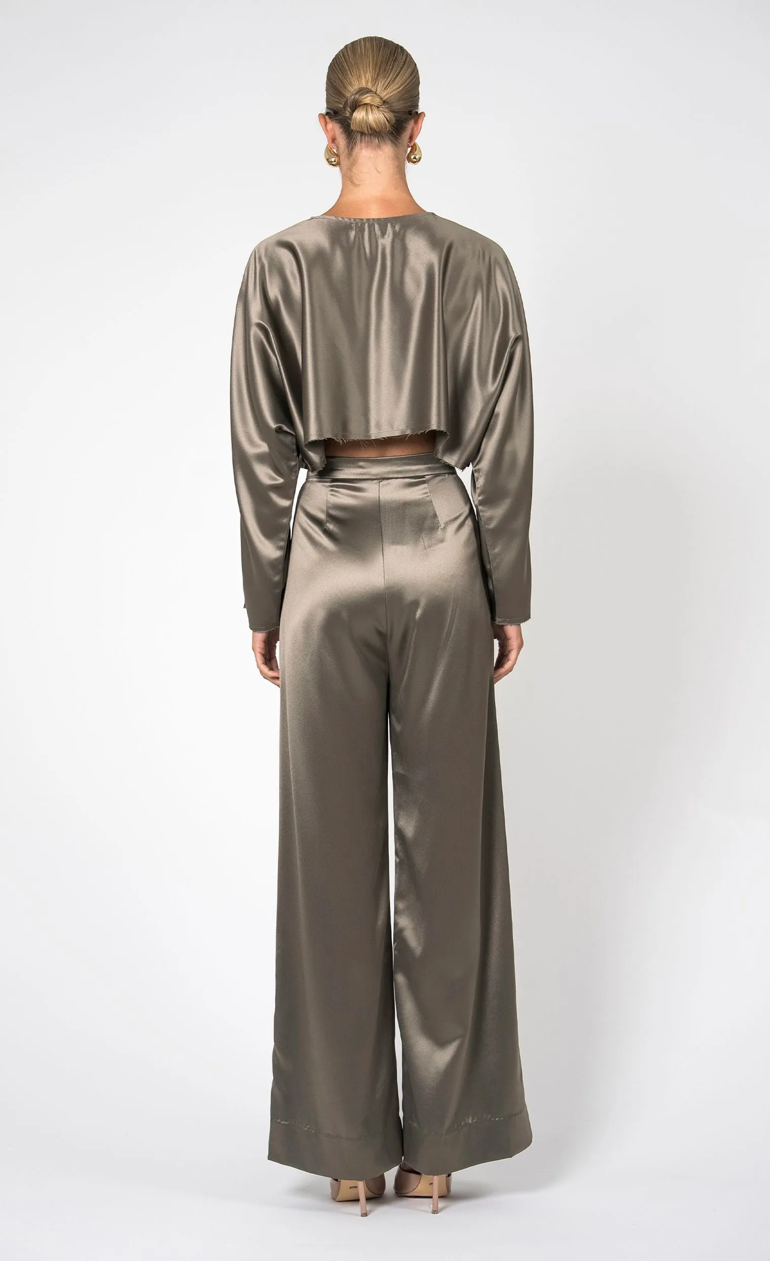 Paris Pant - Moss sold by Nonchalant Label product image thumbnail 4