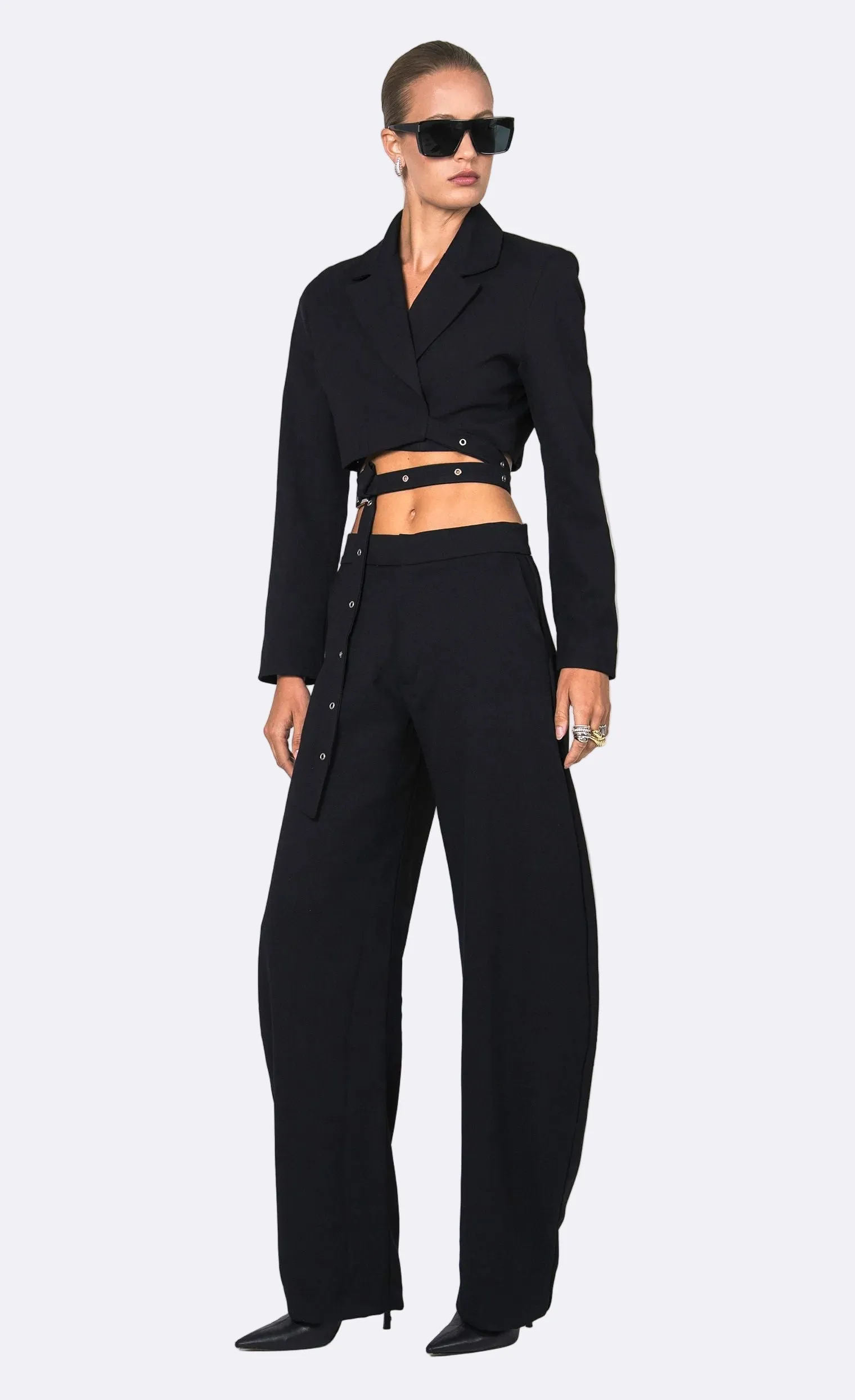 Della Cropped Blazer sold by Nonchalant Label product image thumbnail 3