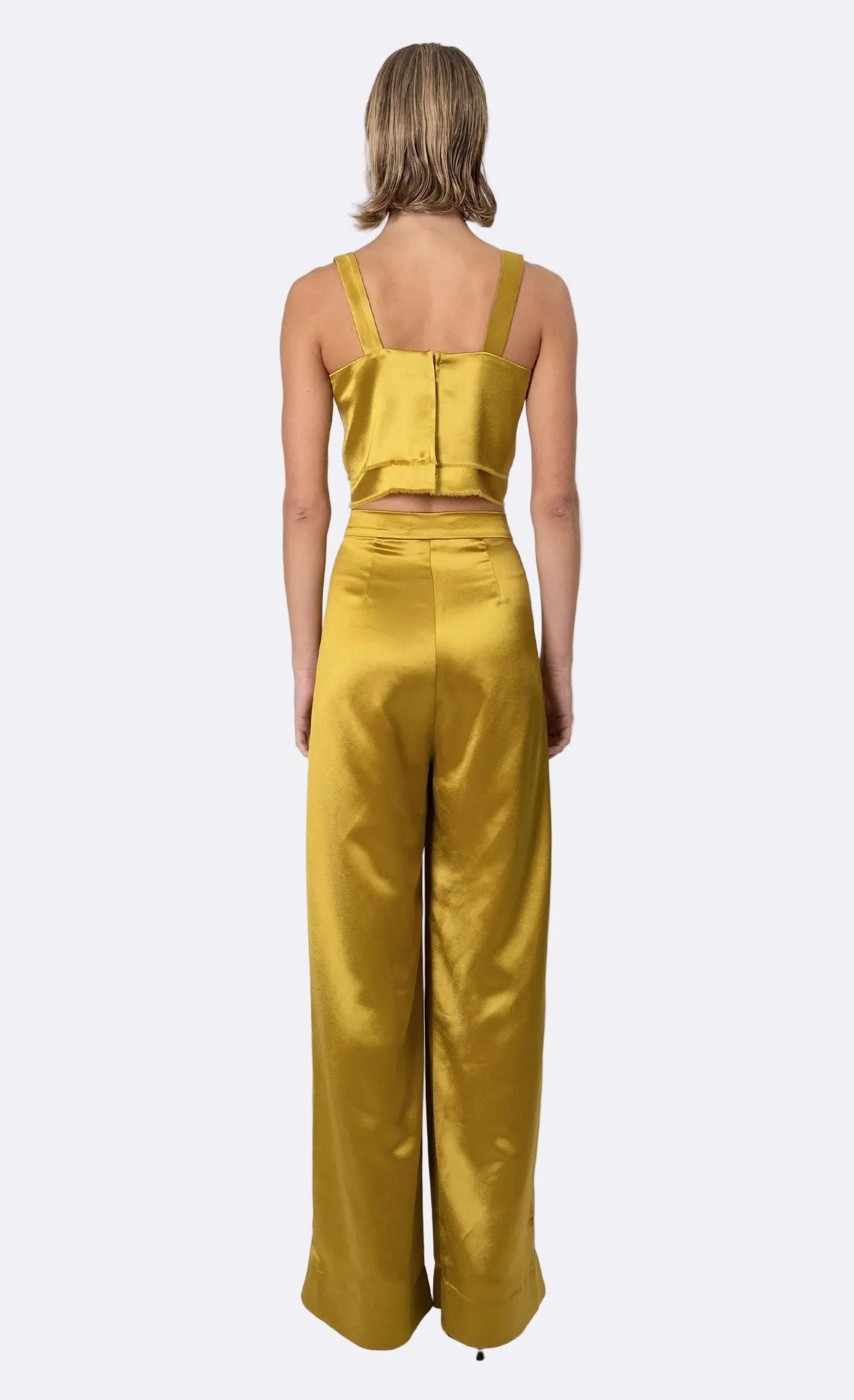 Astrid Crop - Ochre sold by Nonchalant Label product image thumbnail 4