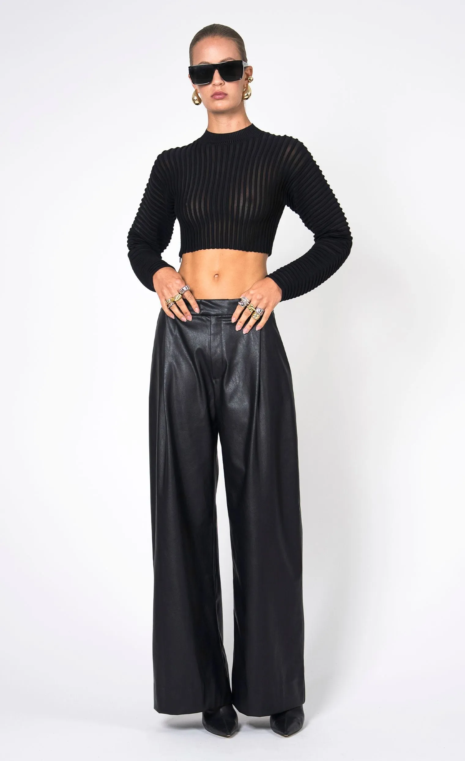 Salome Pant - Black sold by Nonchalant Label product image thumbnail 4
