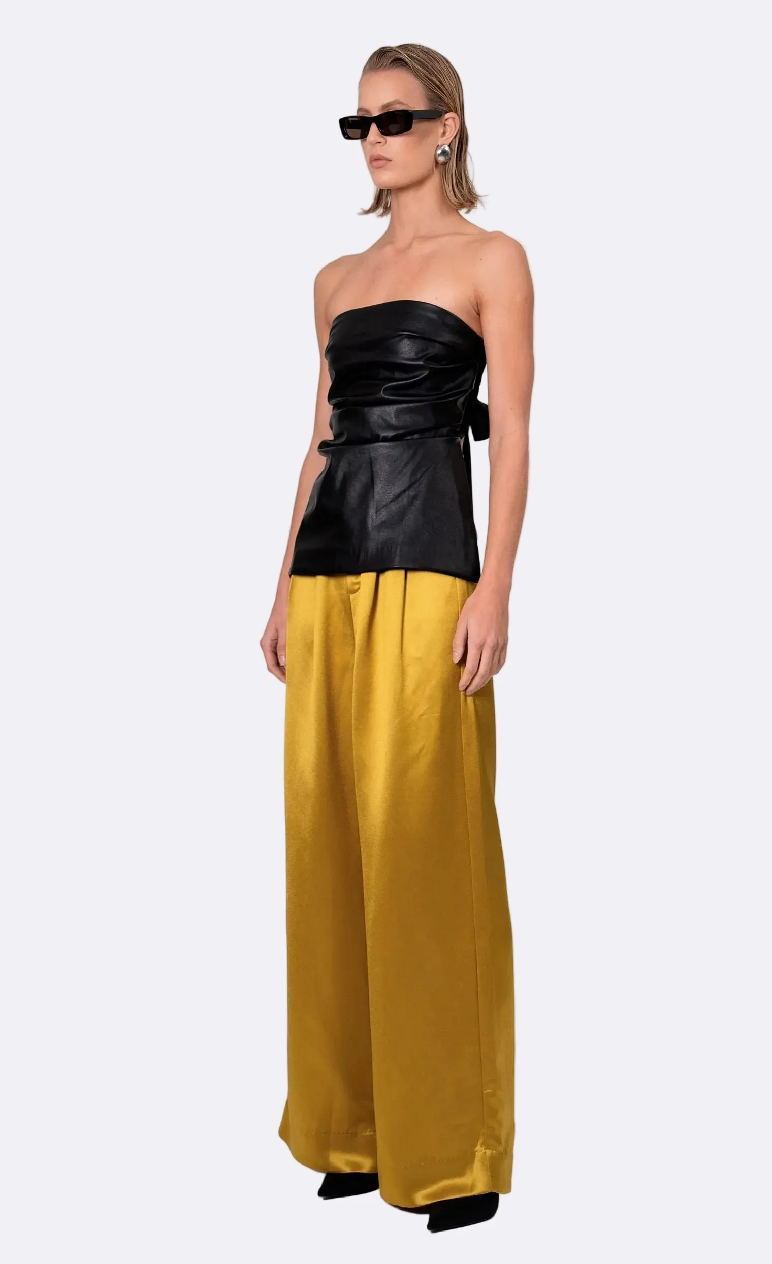 Paris Pant - Ochre sold by Nonchalant Label product image thumbnail 2