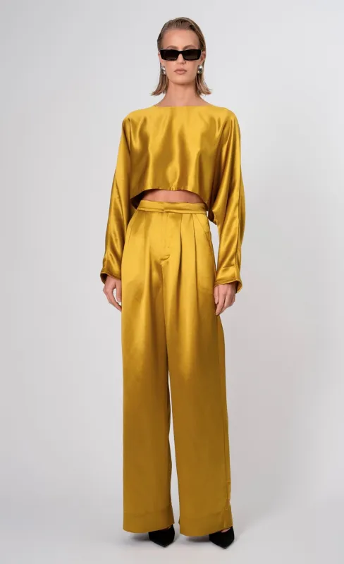 Emmy Blouse - Ochre sold by Nonchalant Label