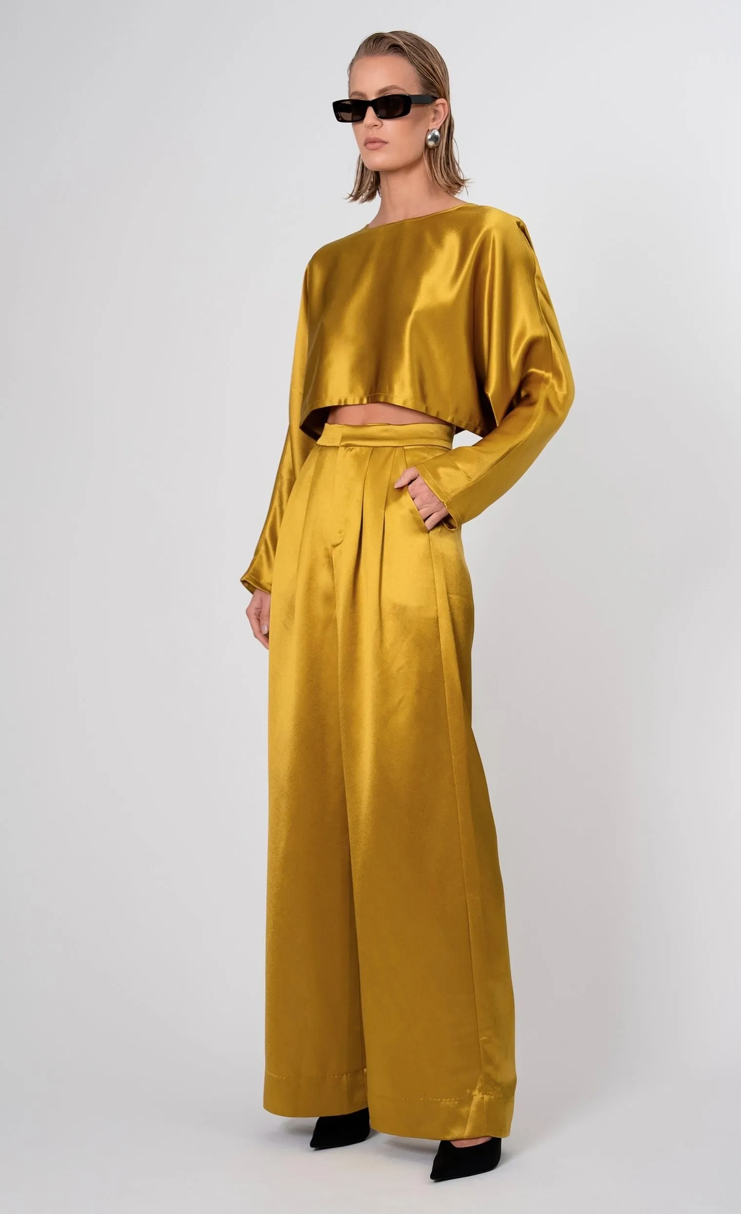 Emmy Blouse - Ochre sold by Nonchalant Label product image thumbnail 2
