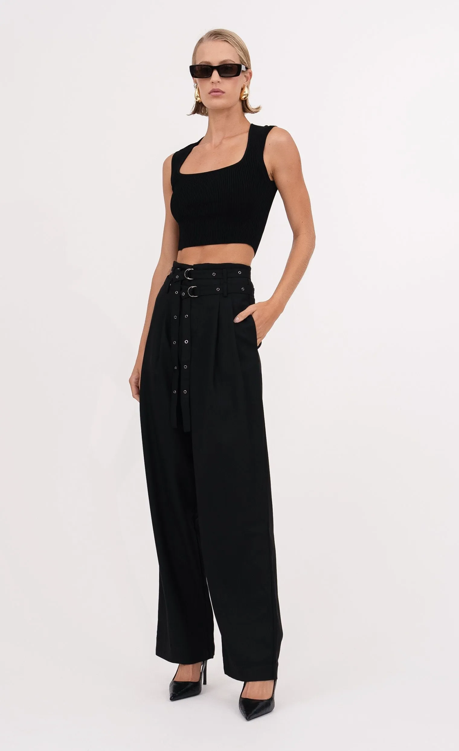 Jace Pant - Black sold by Nonchalant Label product image thumbnail 2