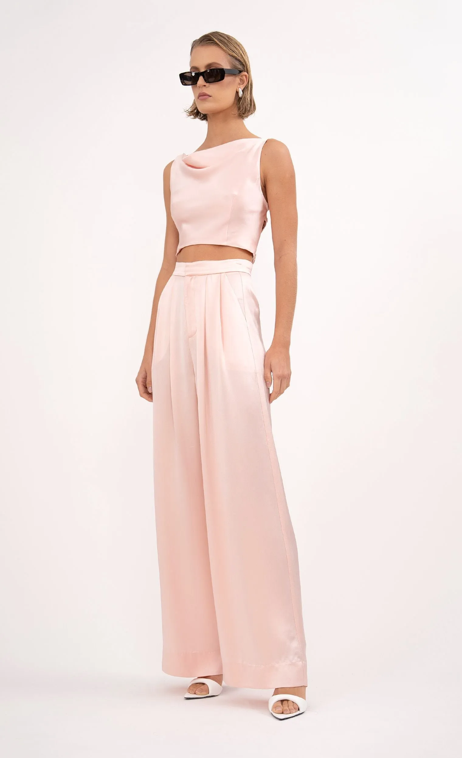 Paris Pant - Pastel Pink sold by Nonchalant Label product image thumbnail 2