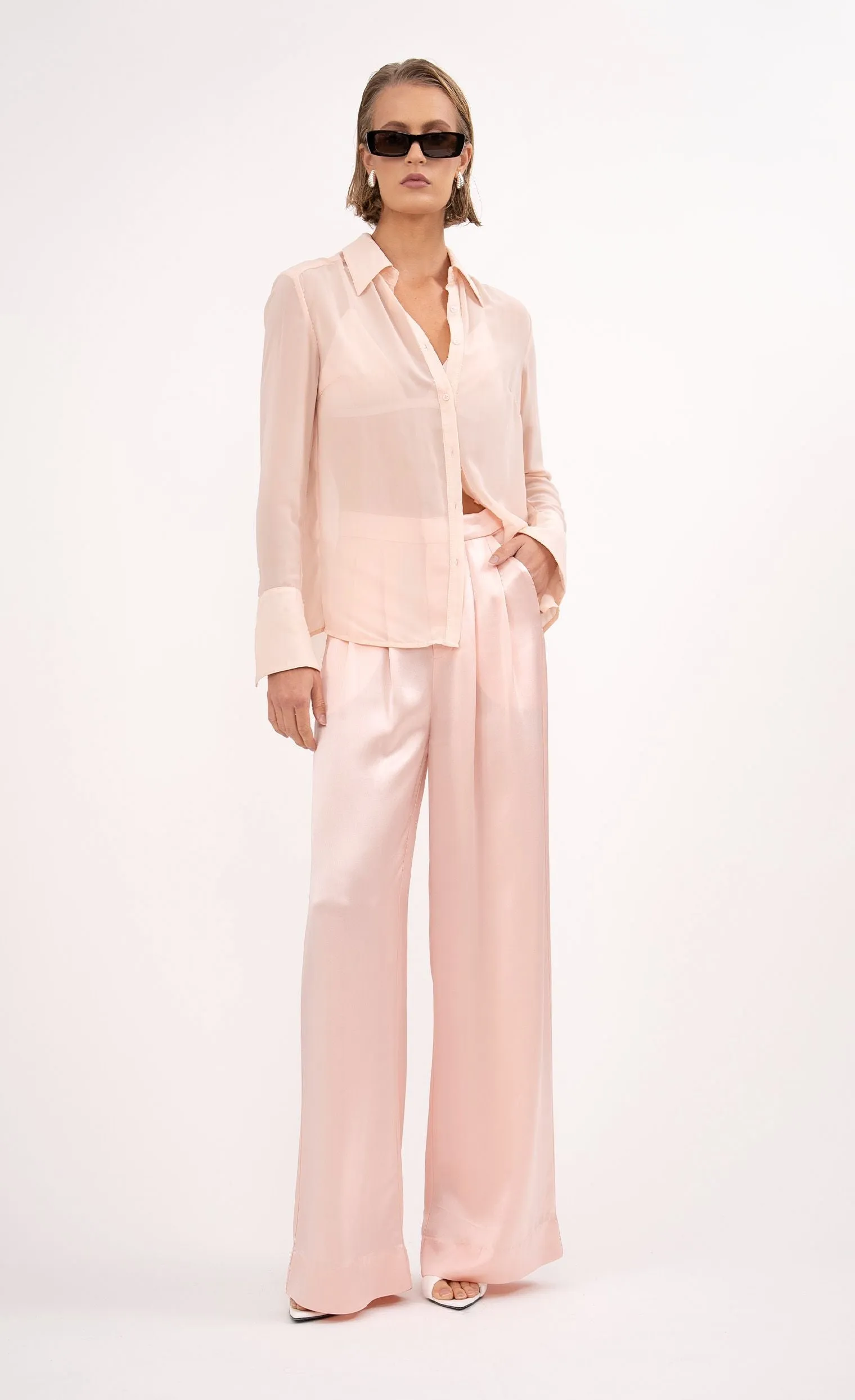 Paris Pant - Pastel Pink sold by Nonchalant Label product image thumbnail 4