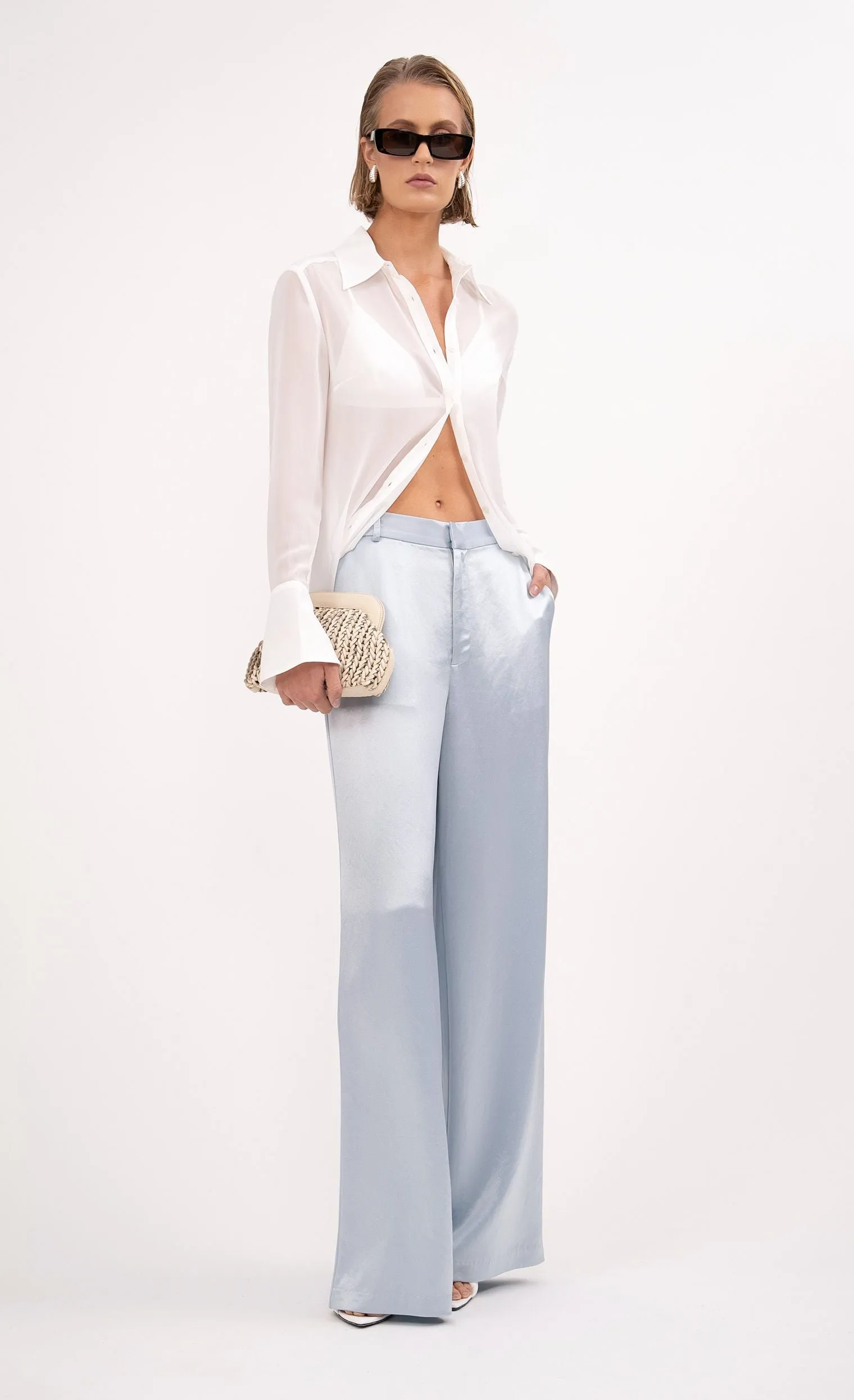 Esme Pant - Sky Blue sold by Nonchalant Label product image thumbnail 4