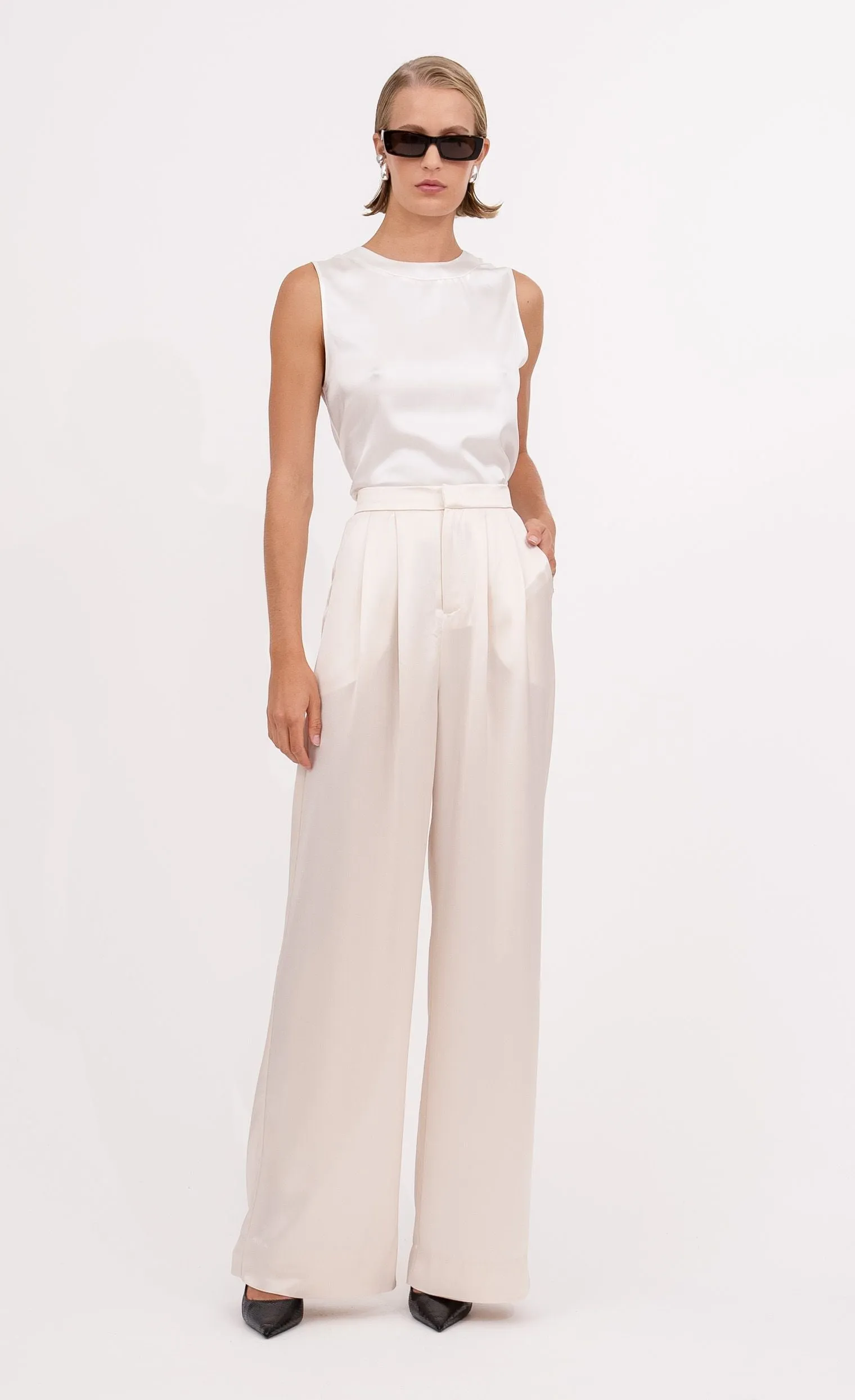 Jadon Top - Ivory sold by Nonchalant Label