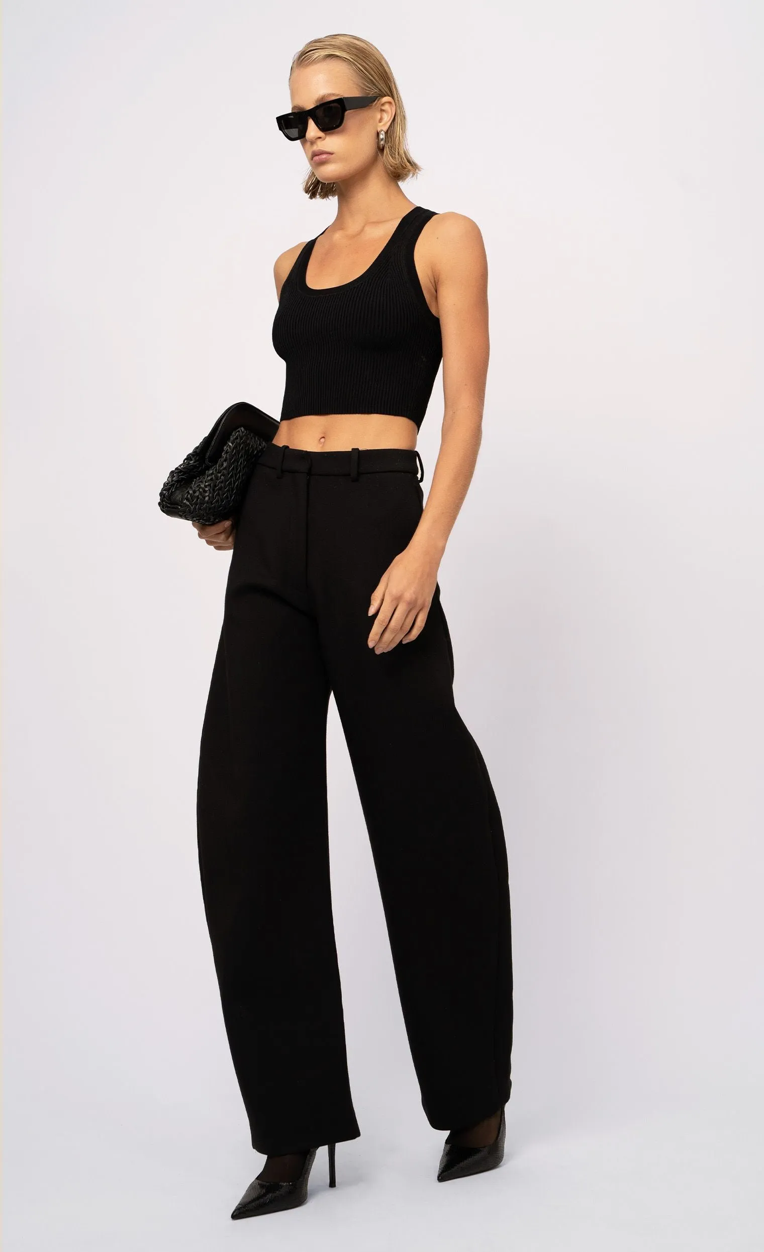 Eve Crop - Black sold by Nonchalant Label product image thumbnail 2