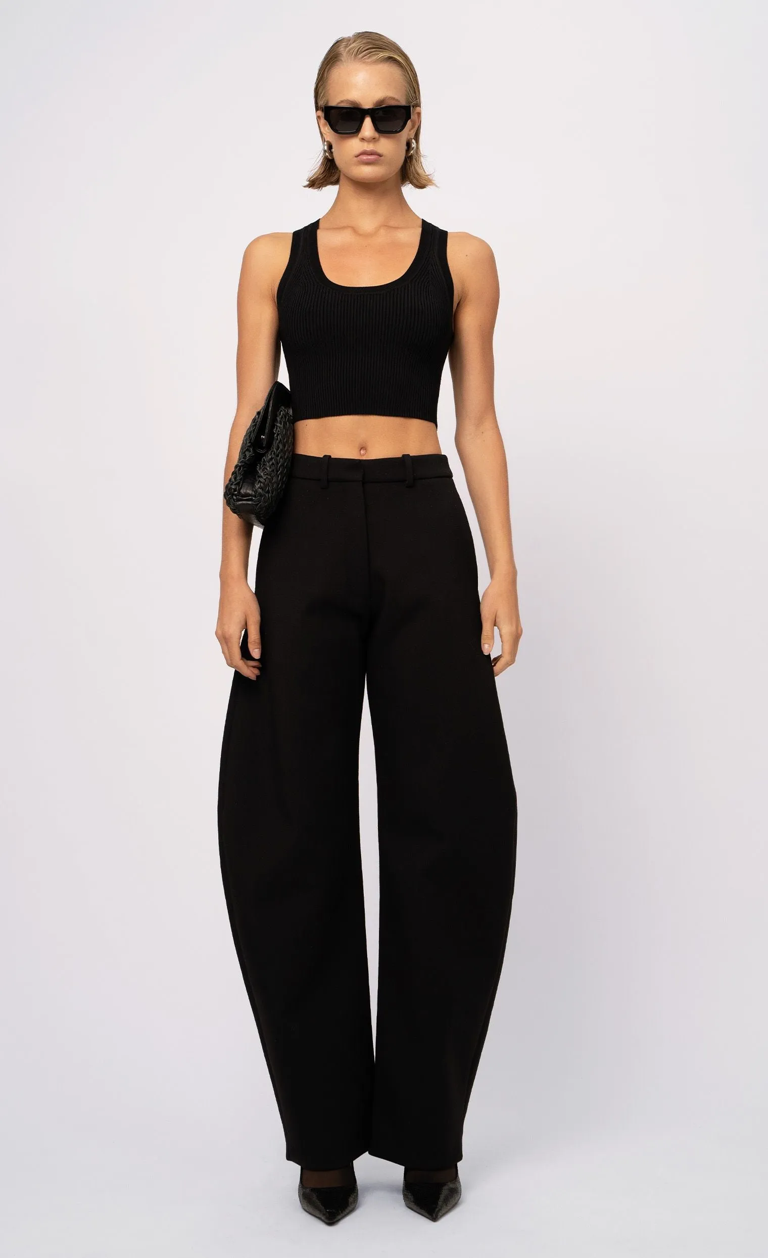 Eve Crop - Black sold by Nonchalant Label product image thumbnail 3