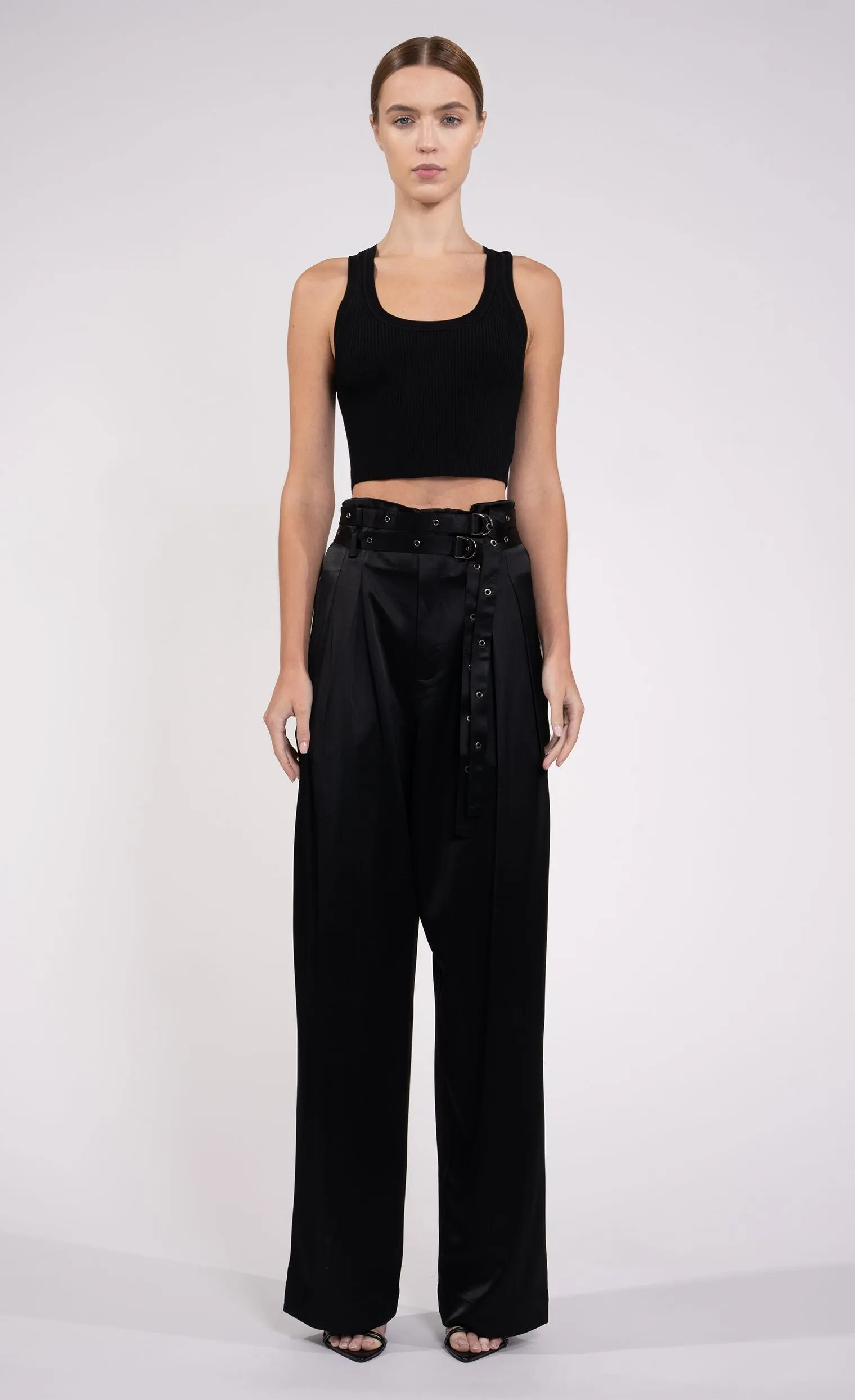Eve Crop - Black sold by Nonchalant Label product image thumbnail 5