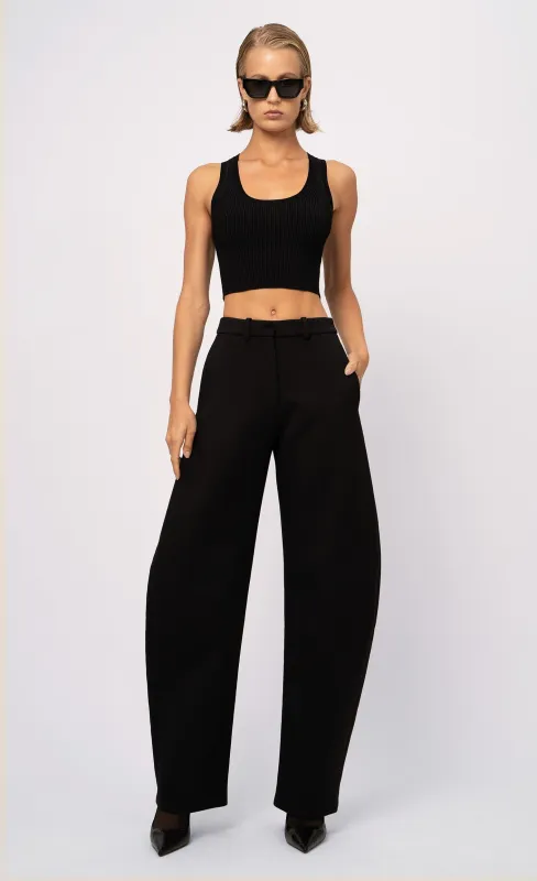 Eve Crop - Black made by Nonchalant Label