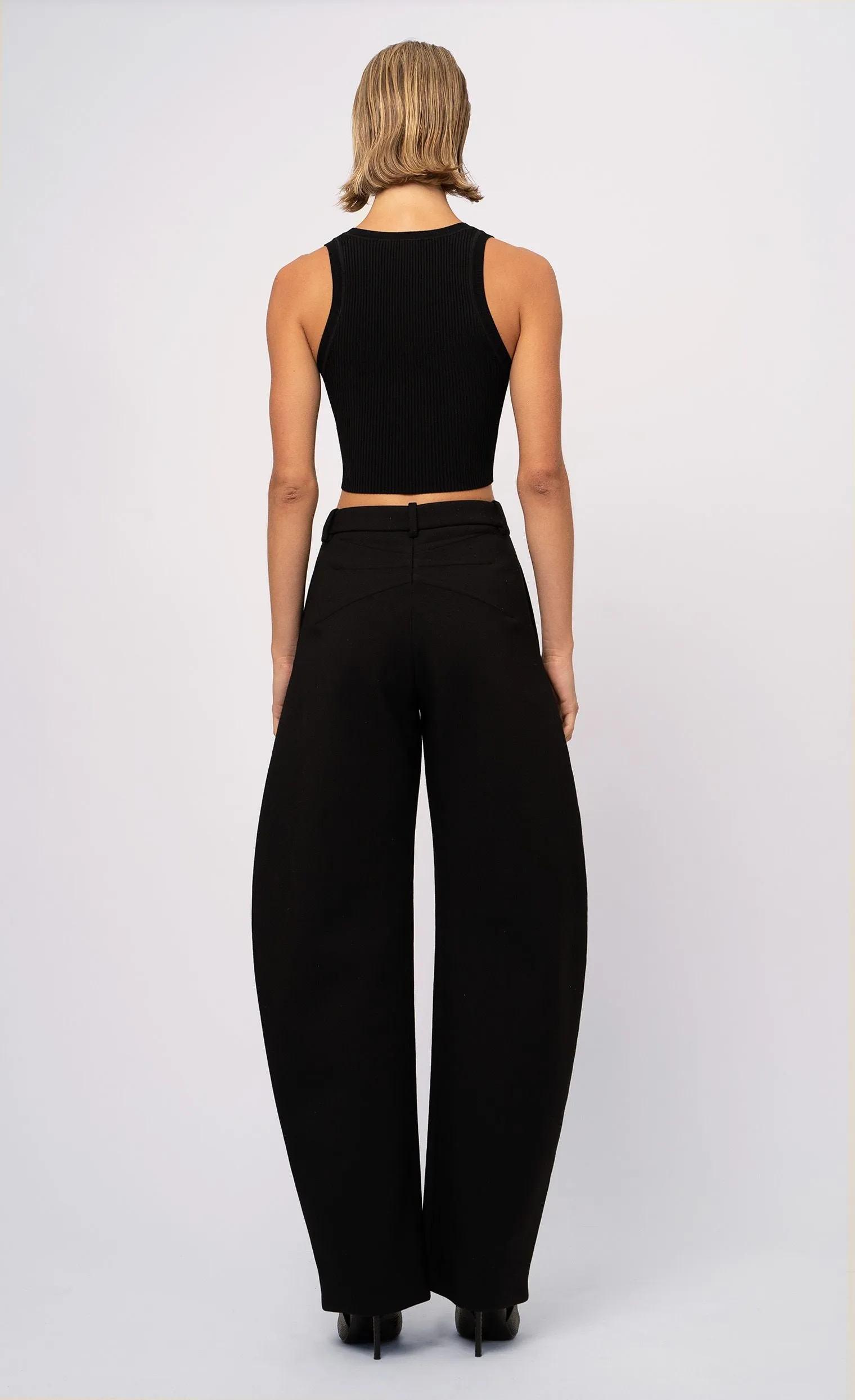 Eve Crop - Black sold by Nonchalant Label product image thumbnail 4