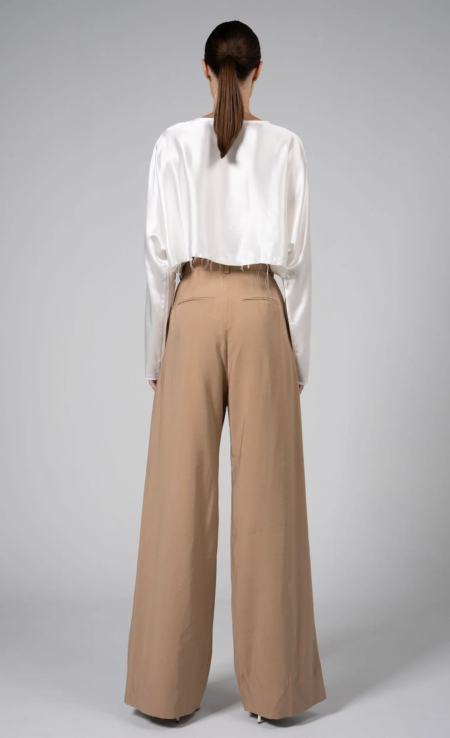 Fabi Wide Leg Pant - Camel sold by Nonchalant Label product image thumbnail 3