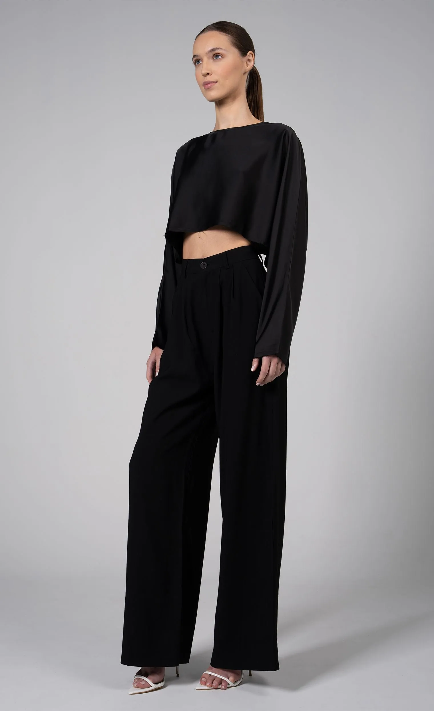 Fabi Wide Leg Pant - Black sold by Nonchalant Label product image thumbnail 5