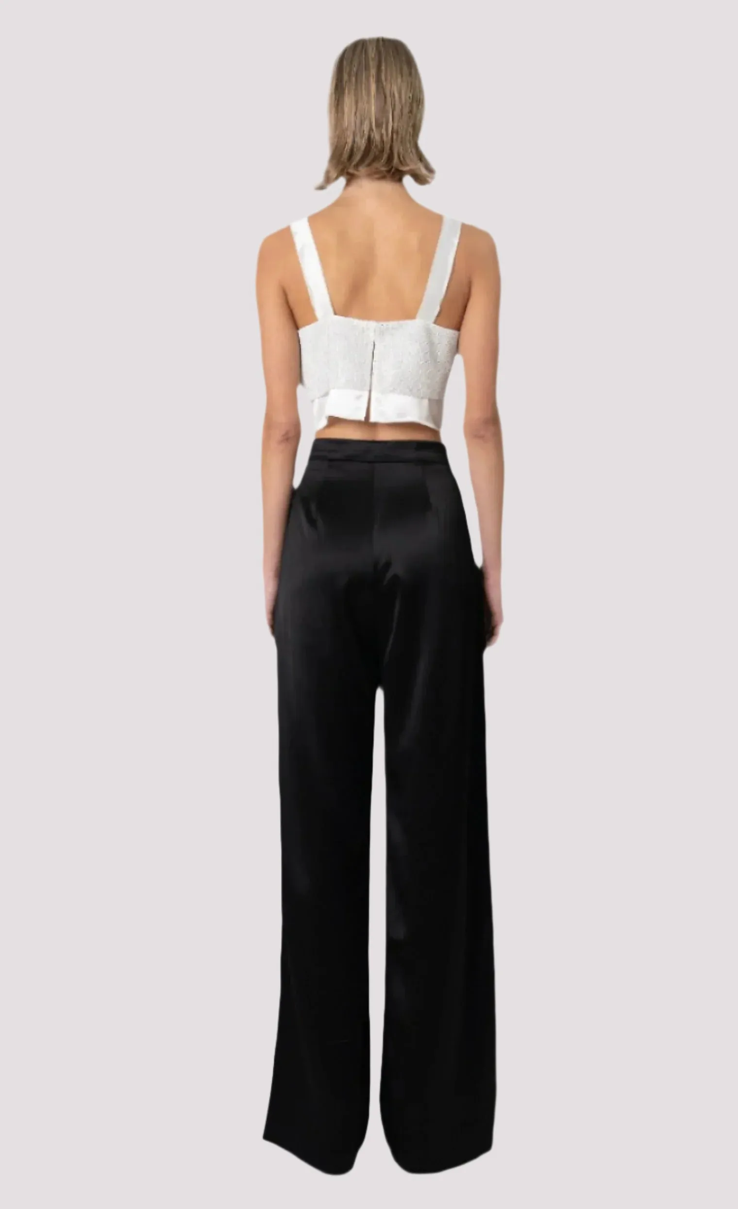Capri Crop - White sold by Nonchalant Label product image thumbnail 4