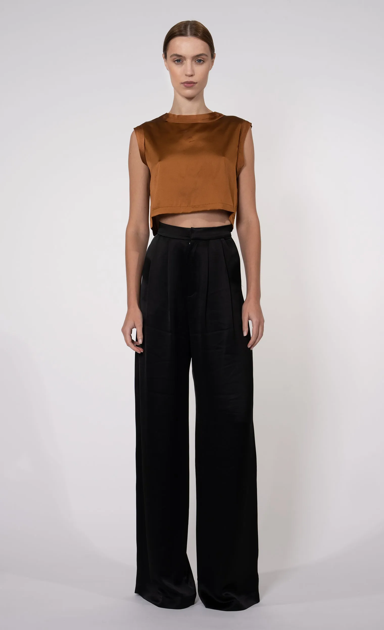 Mel Crop - Brown sold by Nonchalant Label